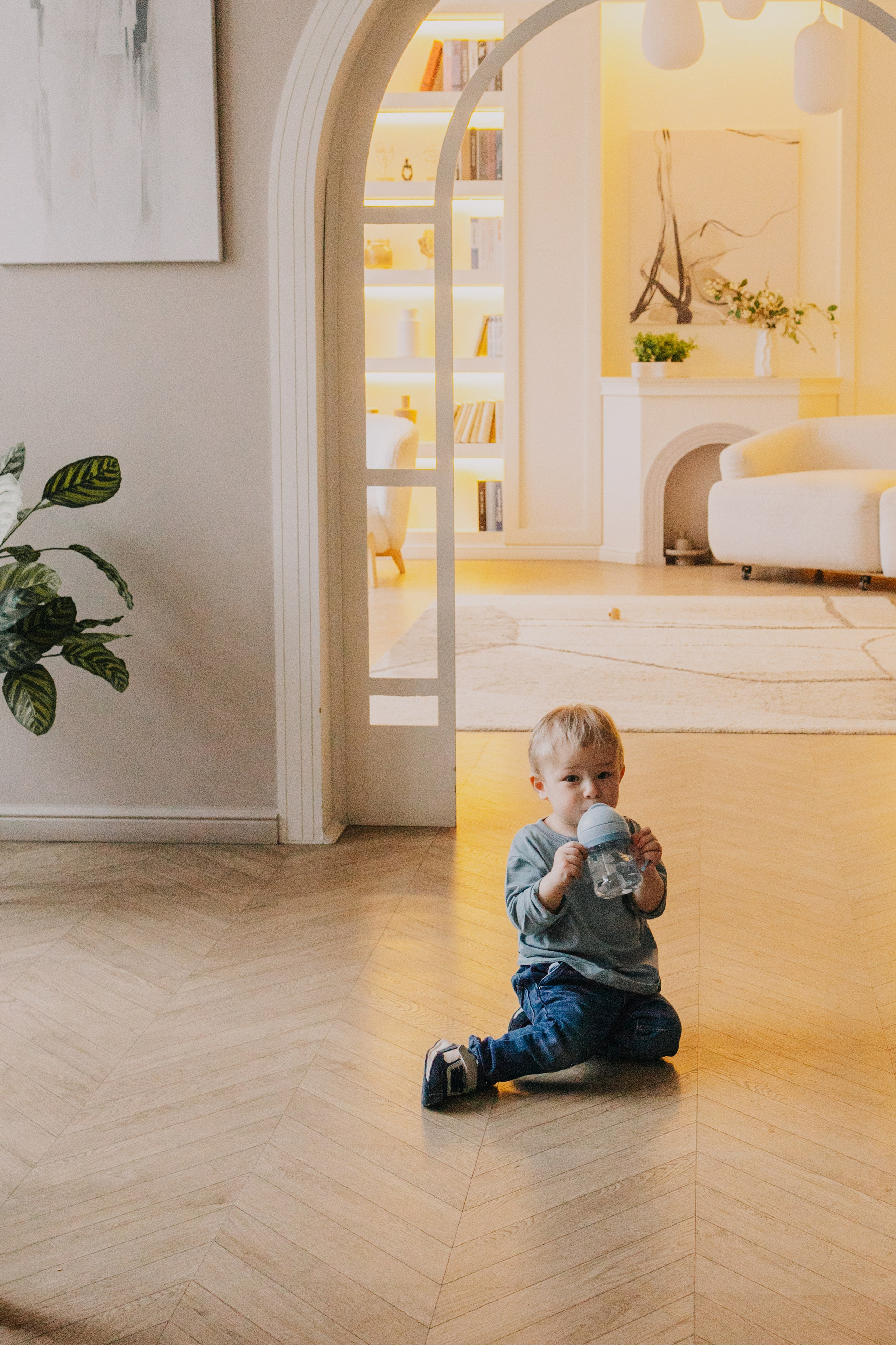 Большая семья. Домашняя фотосессия