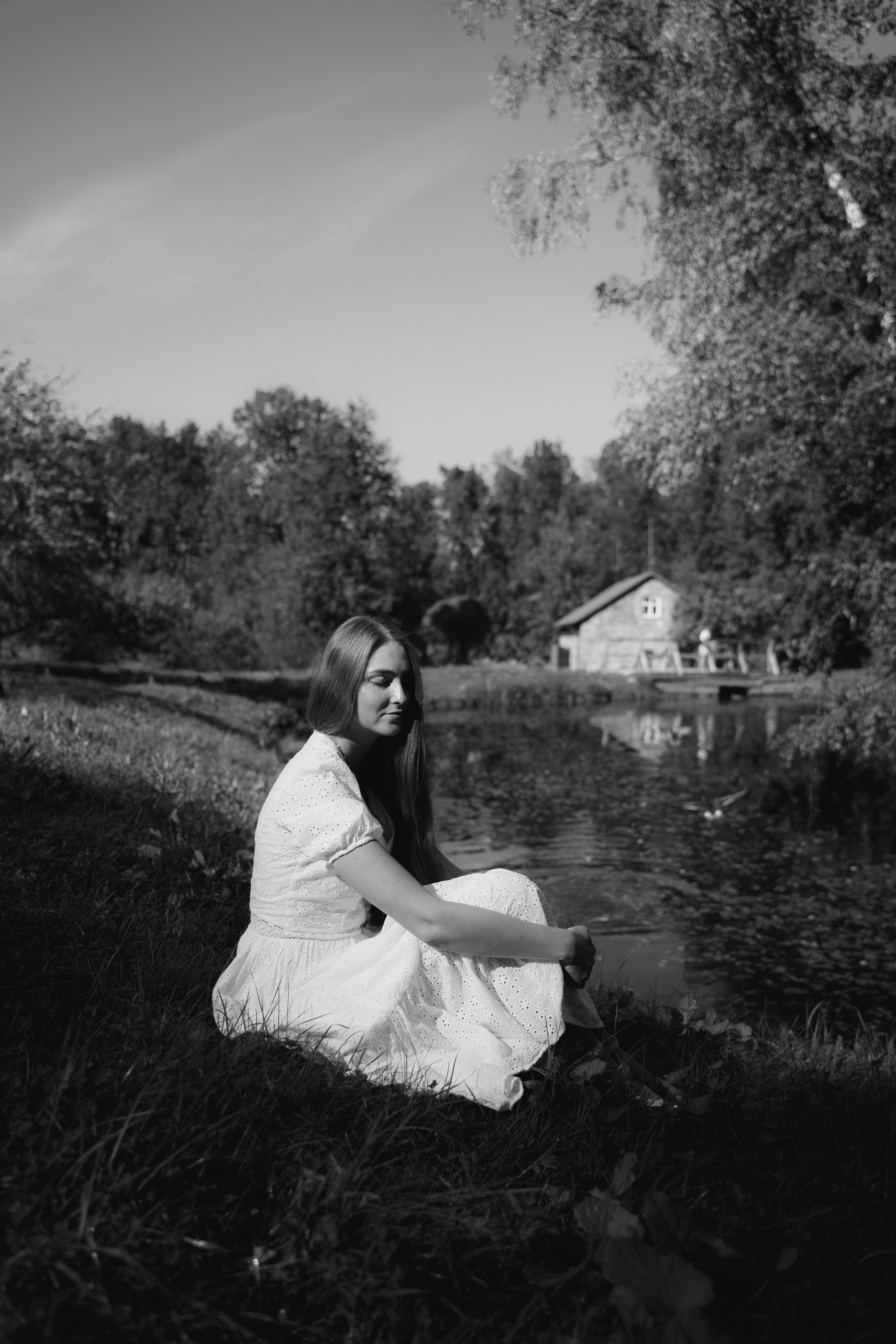 Наталья в Усадьбе Михайловское. Свадебный и семейный фотограф в Пскове и Острове Света Суворова