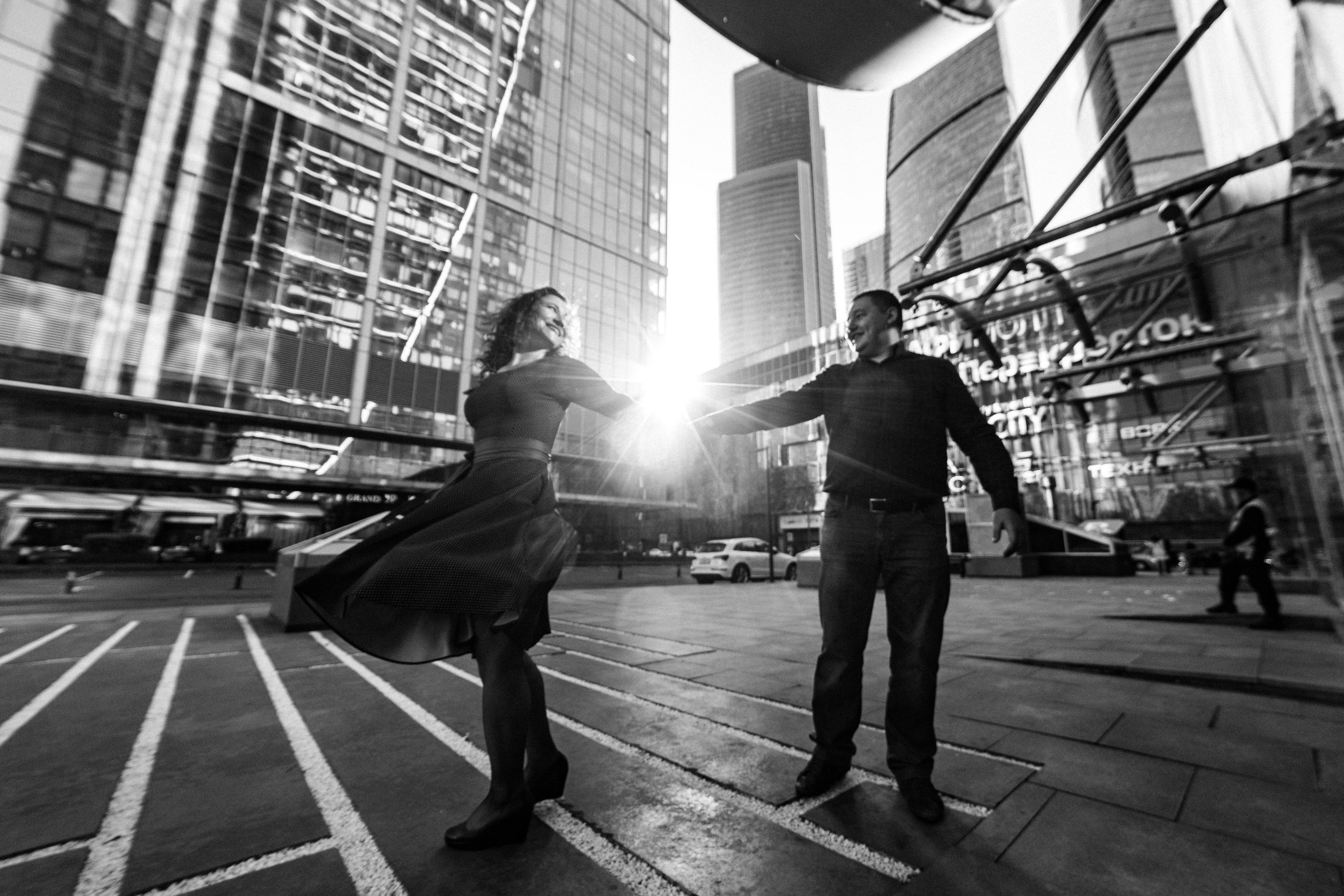 закат Москва сити 