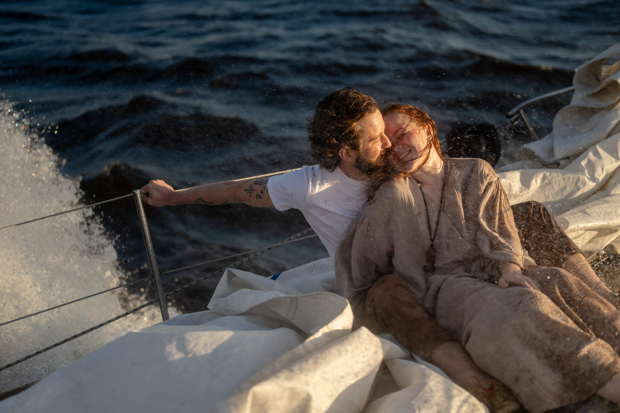 Даниил и Виктория. Яхта. Свадебный и семейный фотограф в СПб Валерия Фомичева