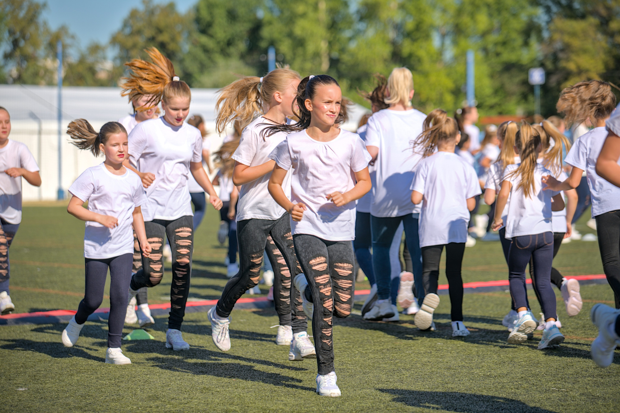 Танцевальная студия «Шансик». На турнире по регби. Фото детских спортивных мероприятий и всякое интересное через объектив