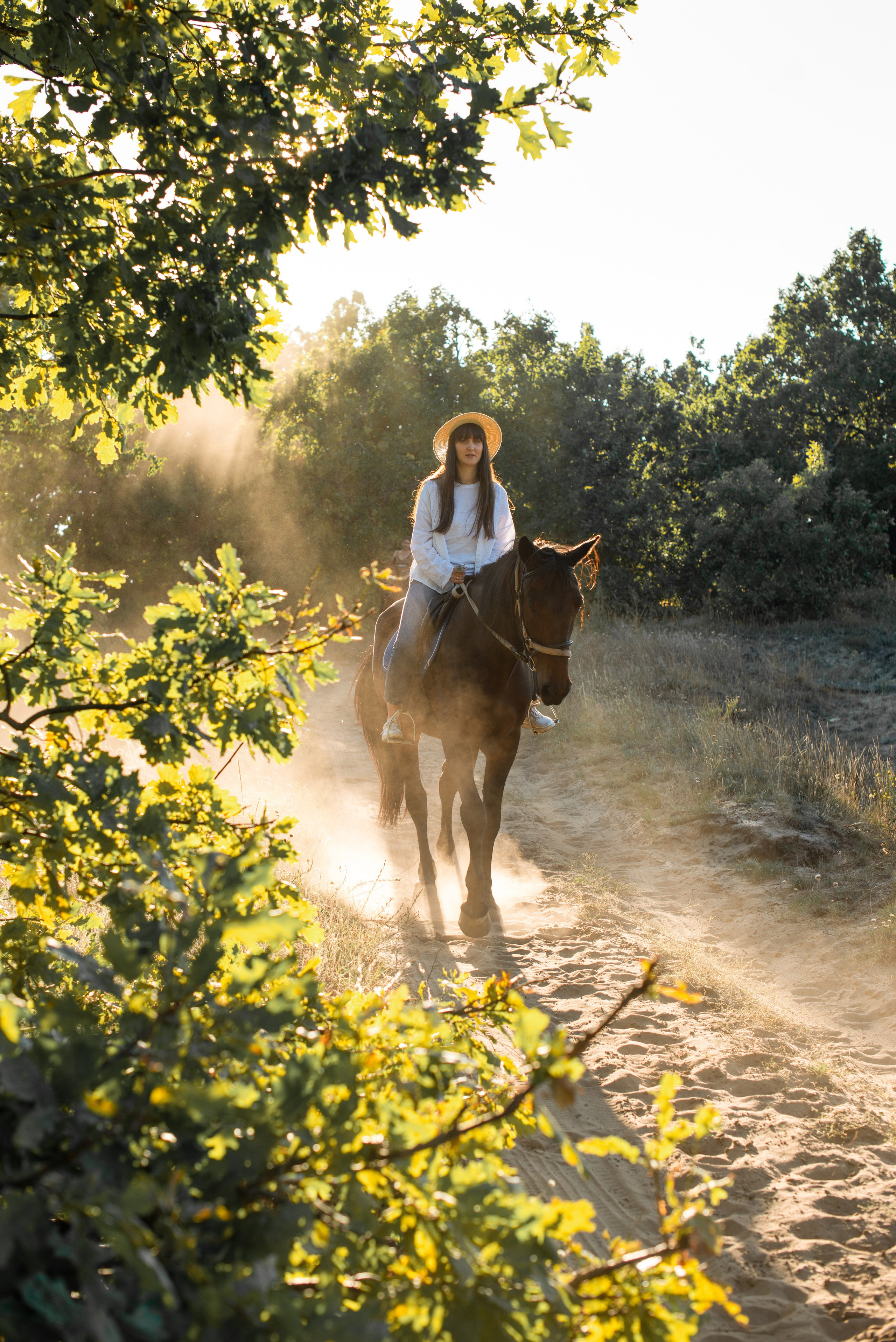 Прогулка Василия и Наташи. Конный фотограф в Саратове Юлия Иванова