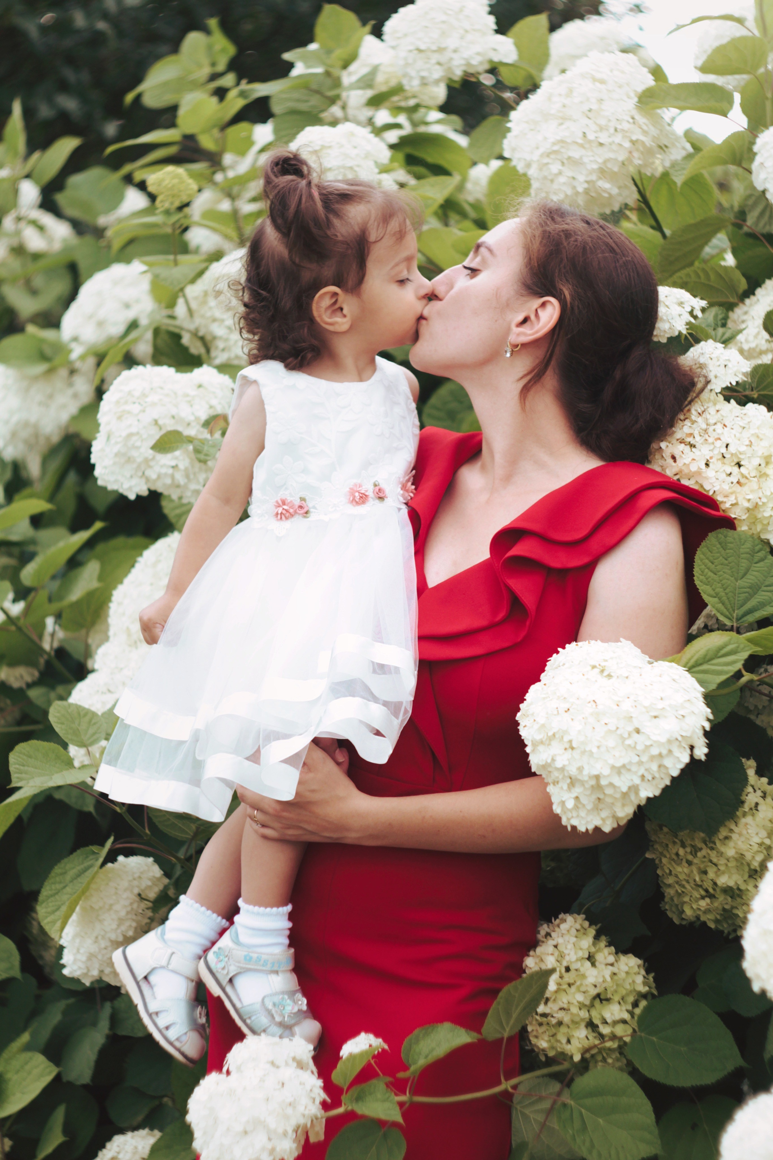 Катя и ее дочь. Photography Eva