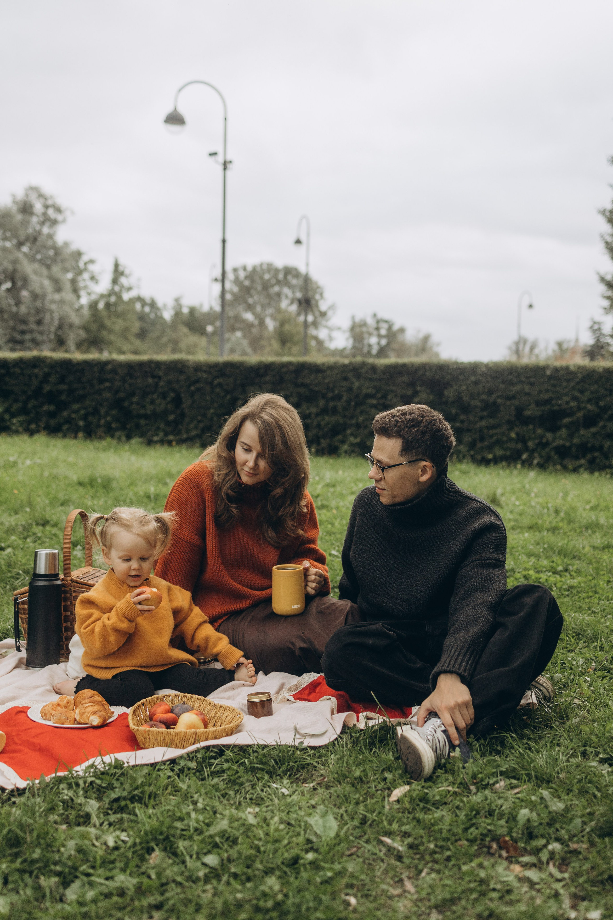 Мария, Олег и Серафима. Семейный фотограф в Москве Виктория Ястребинская