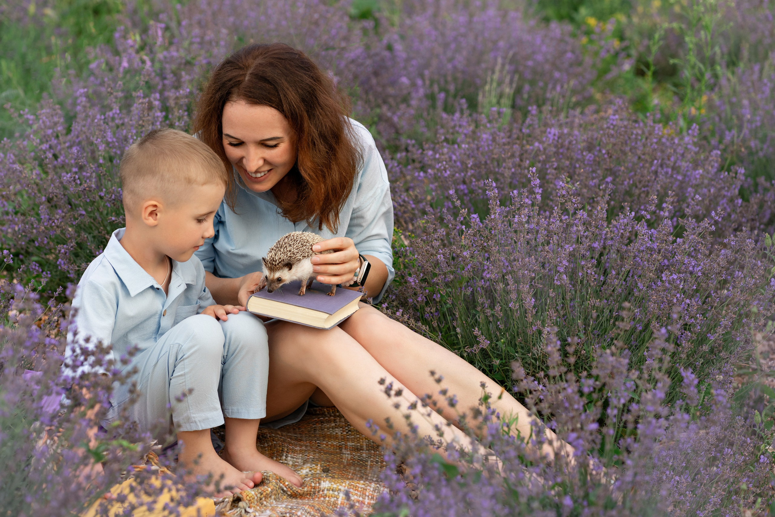 Лаванда. Детский и семейный фотограф г. Москва Оксана Катаджи