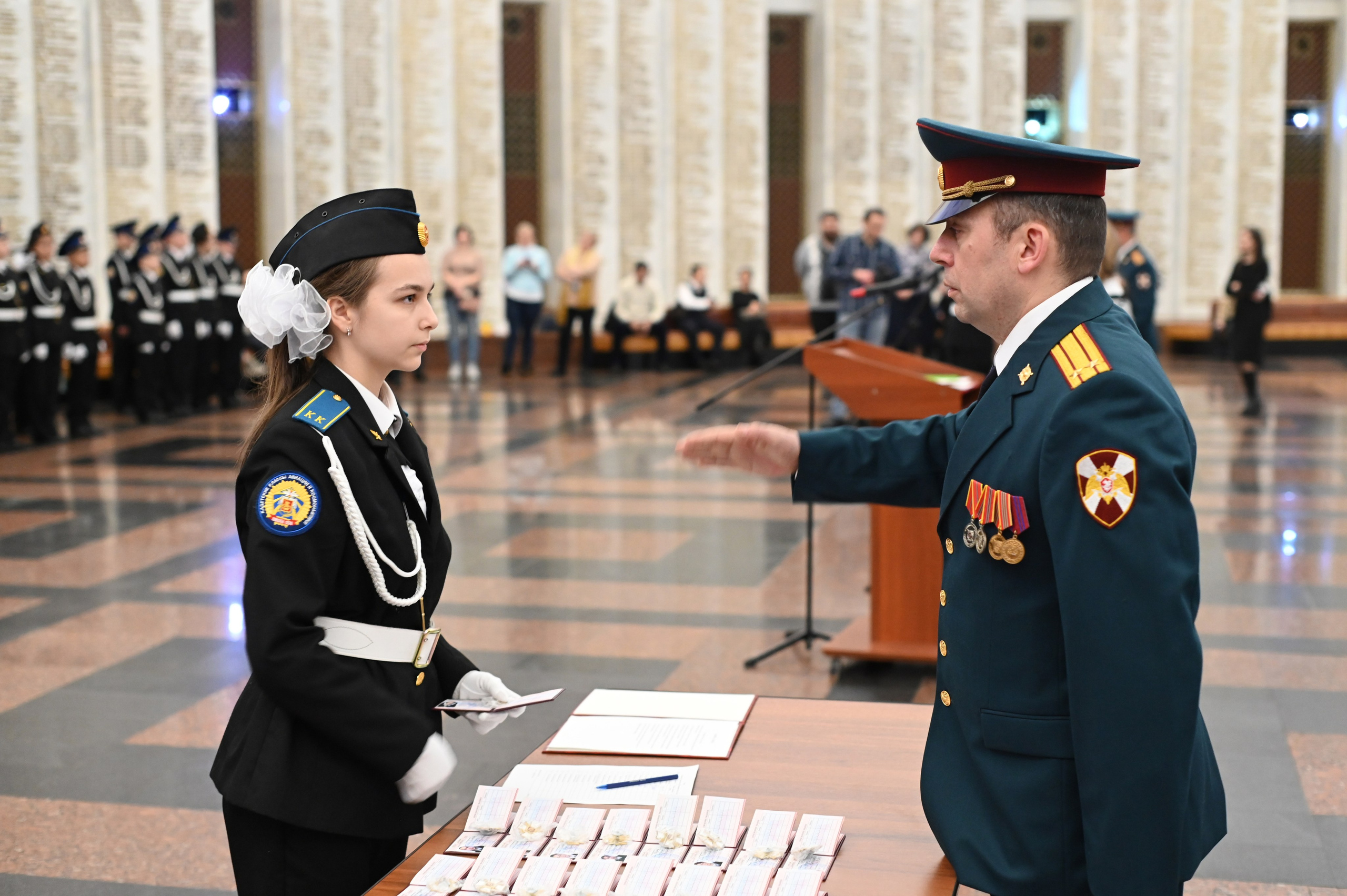 Присяга Поклонная Гора. Детский и семейный фотограф г. Москва Оксана Катаджи