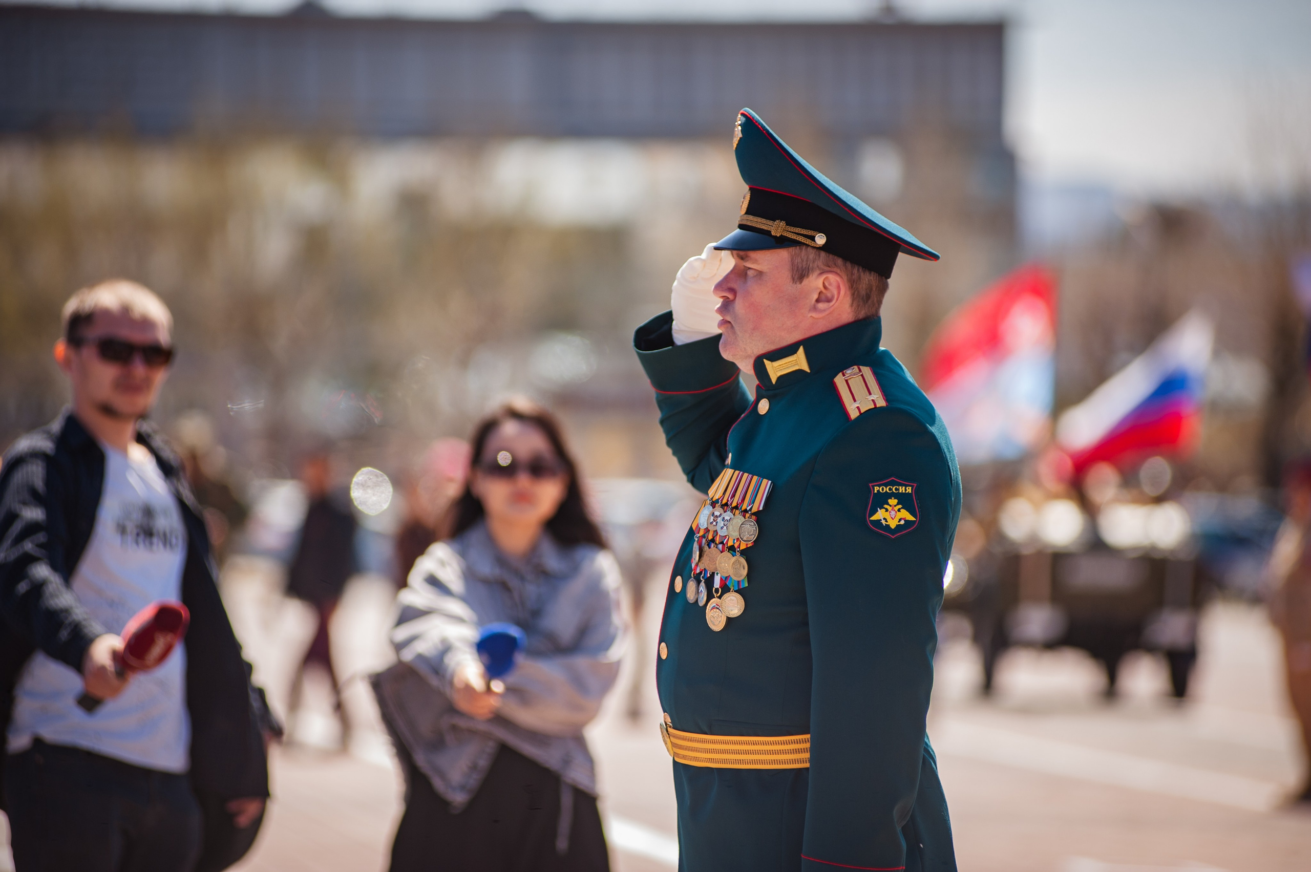 8 Мая. Парад ЮнАрмии. Андреева Александра фотограф в г. Улан-Удэ
