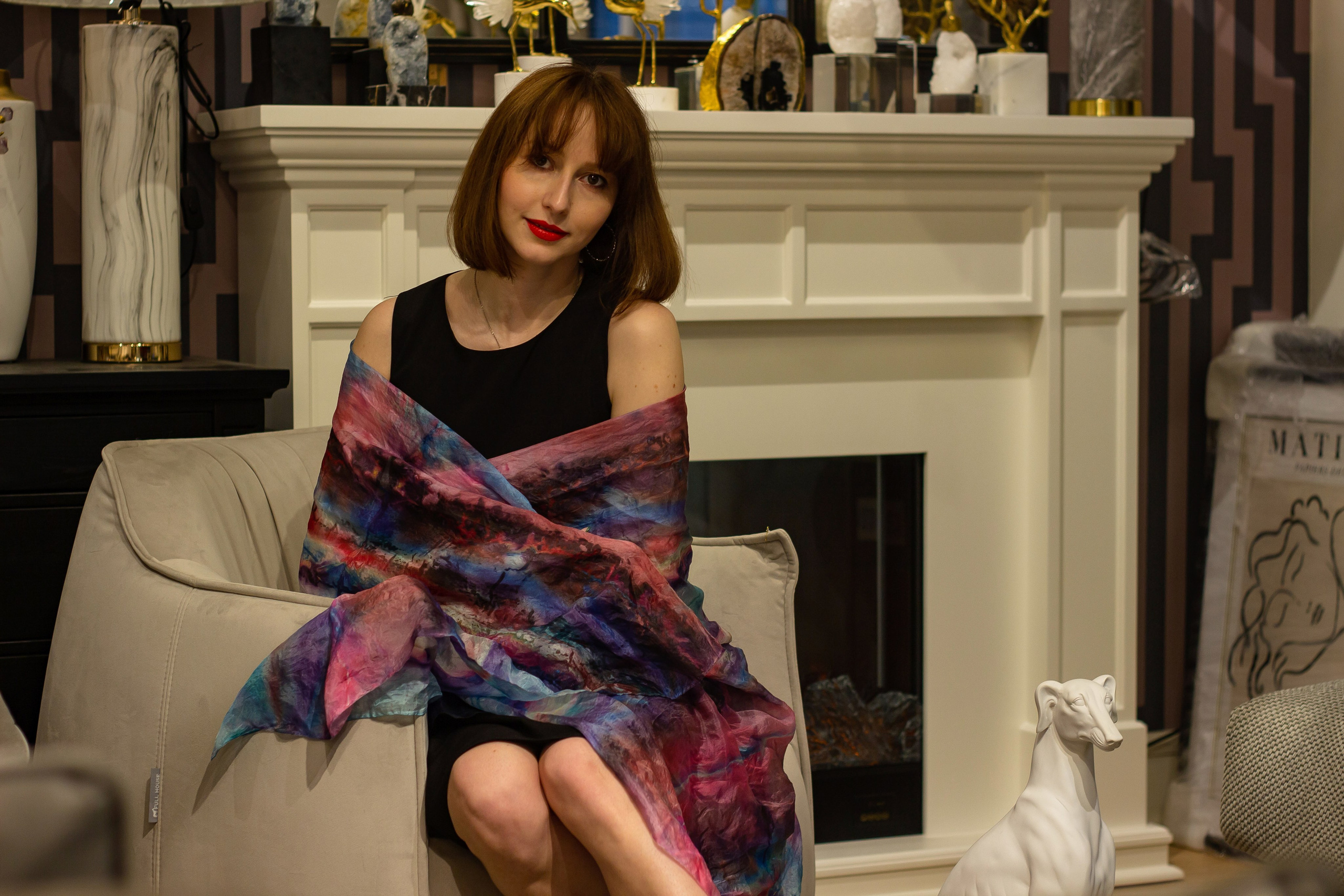 Батик Ольги Драгомировой. Фотограф в Челябинске Березина Екатерина