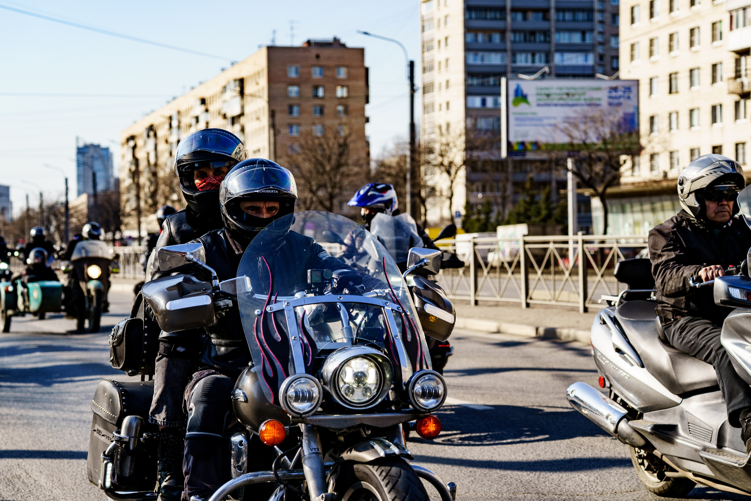 Прохват мотоклуба Norman Riders ч.1. Концертный и репортажный фотограф в Санкт-Петербурге Слава Пахомов
