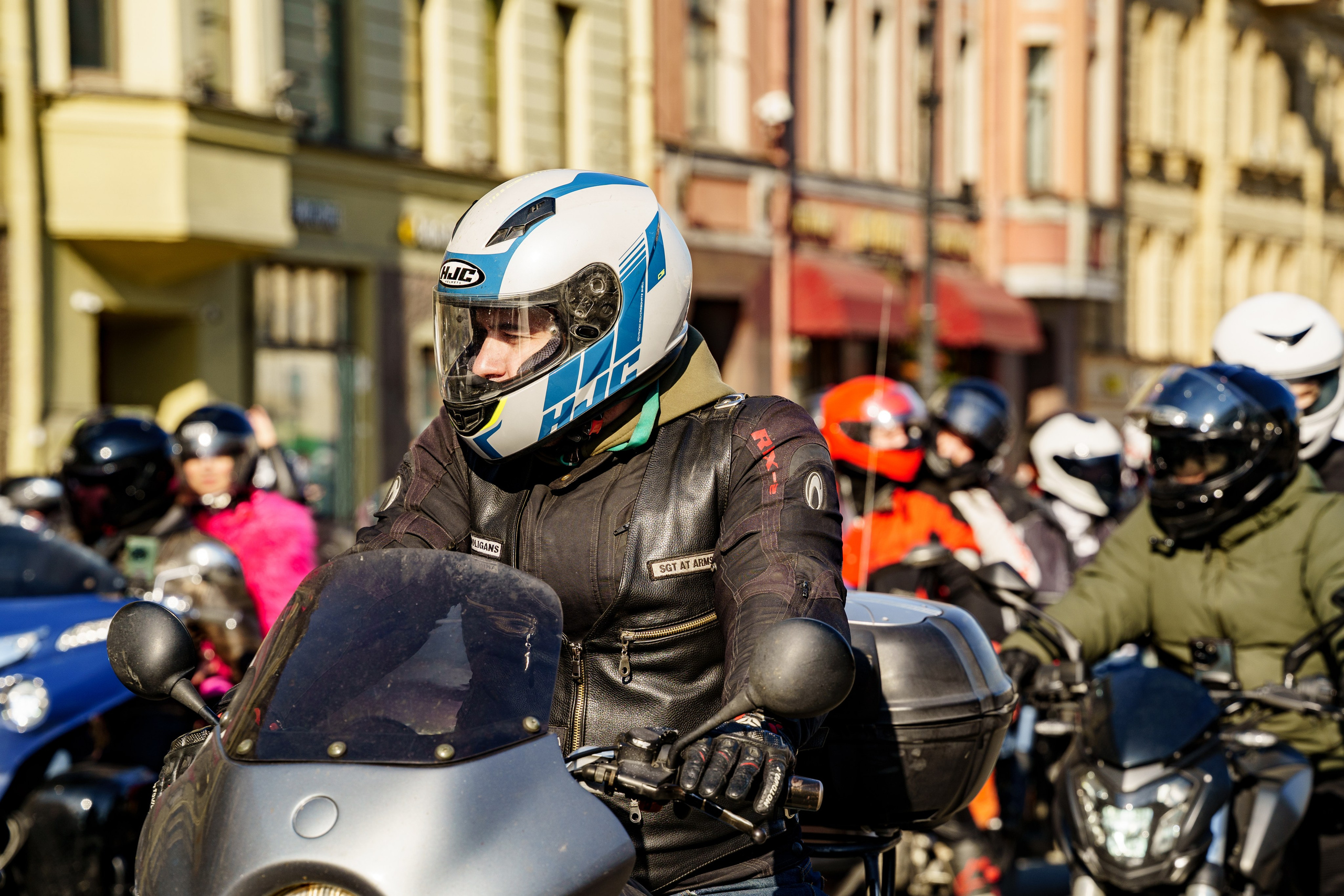 Прохват мотоклуба Norman Riders ч.1. Концертный и репортажный фотограф в Санкт-Петербурге Слава Пахомов