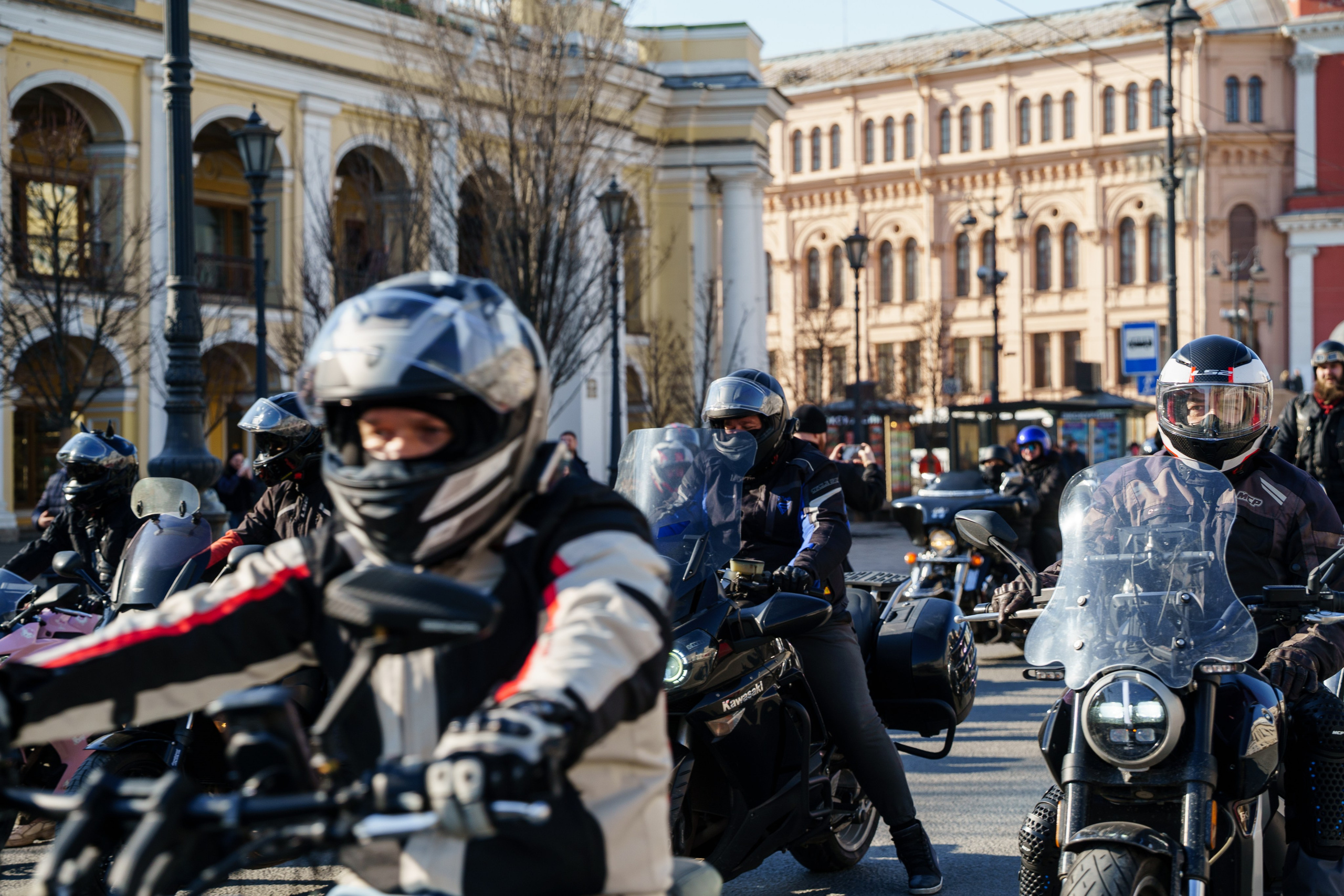 Прохват мотоклуба Norman Riders ч.1. Концертный и репортажный фотограф в Санкт-Петербурге Слава Пахомов