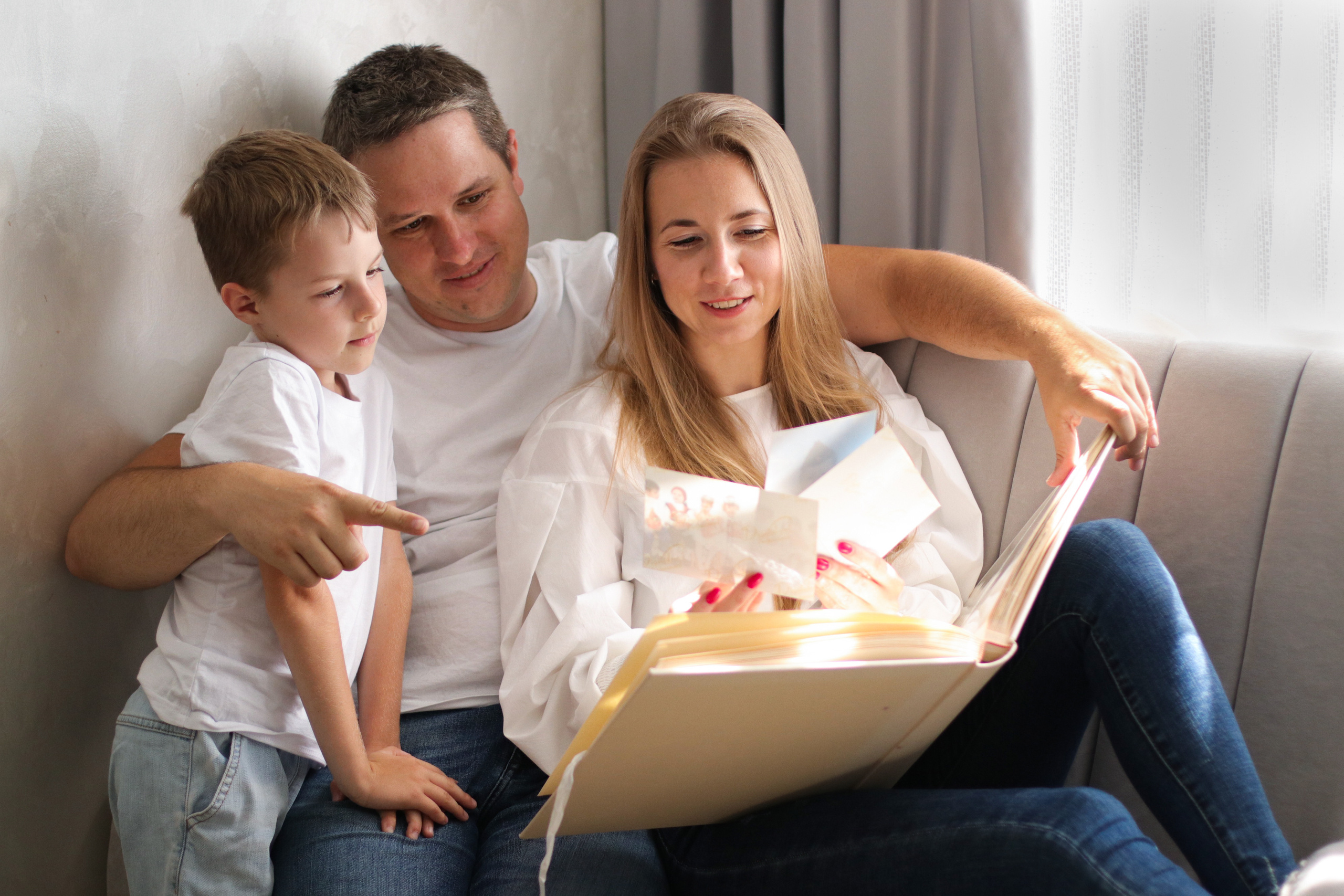 Семейная фотосессия Маша, Саша и Антошка. Семейный и детский фотограф в Краснознаменске Виктория Санкина