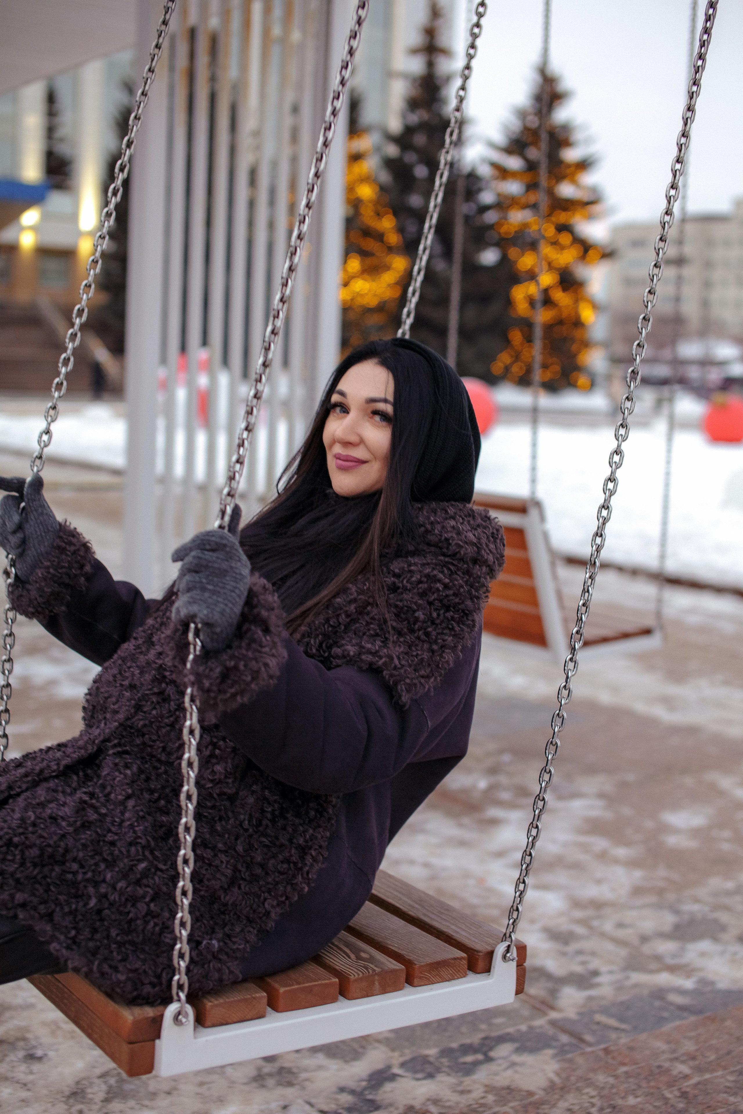 Прогулка в Рождество. Семейный и художественный фотограф в Тюмени Юлия Логинова