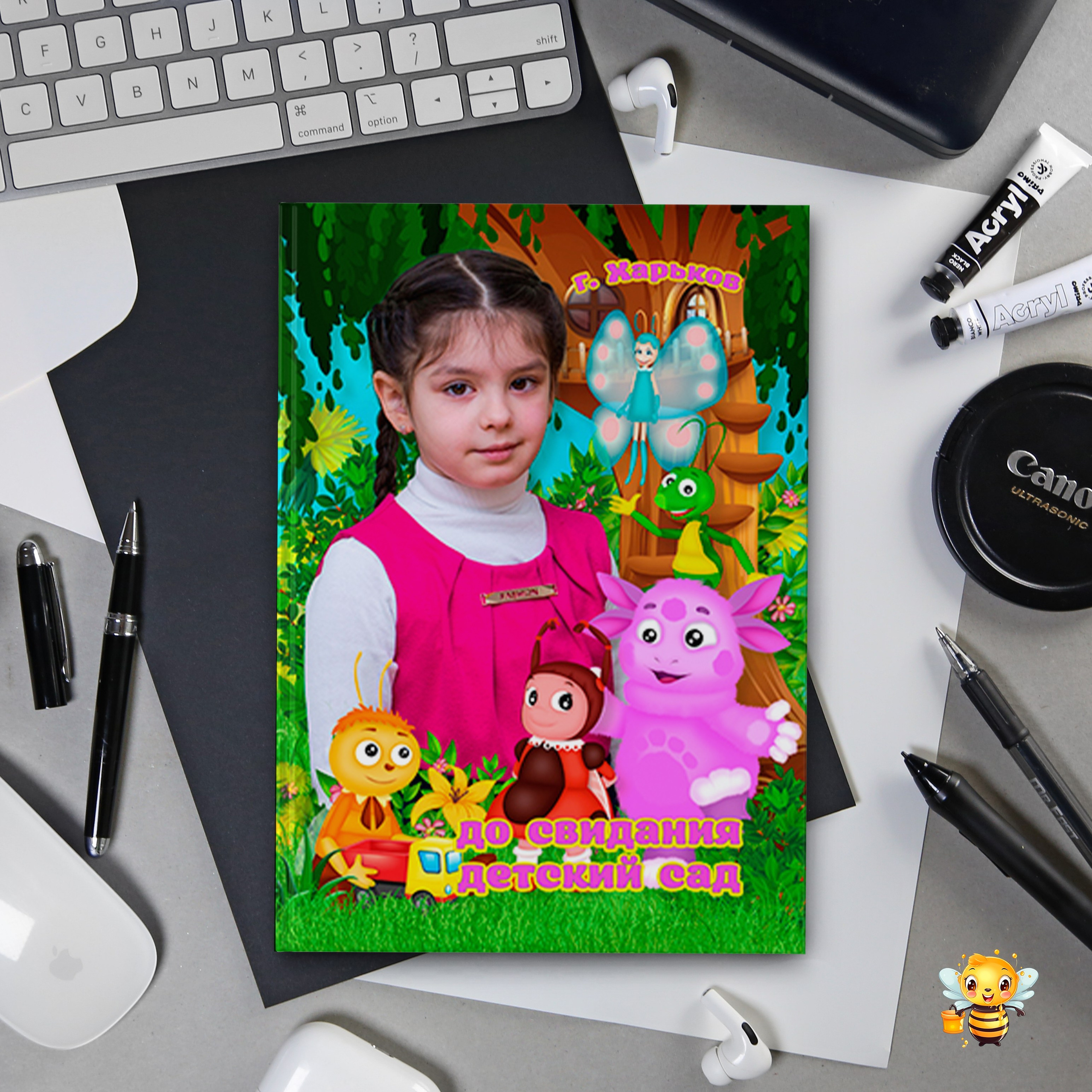 Шаблон 608 для детского сада «Лунтик»&nbsp;