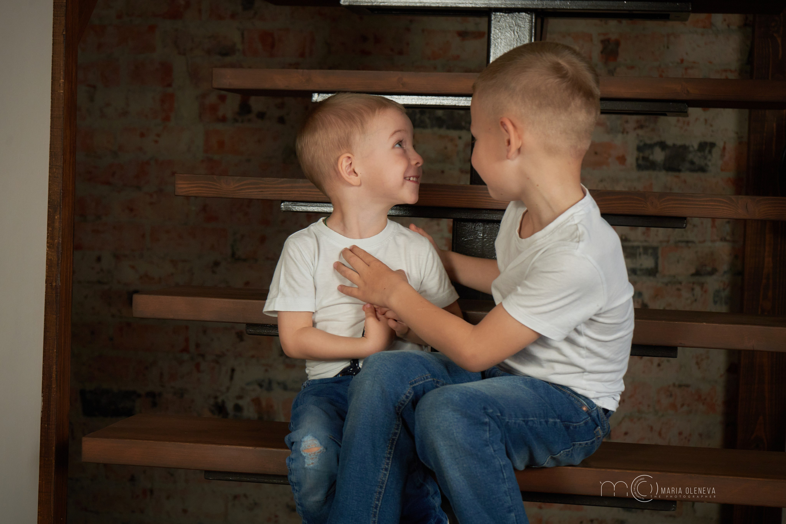 Снежно семейное. Фотограф Мария Оленева