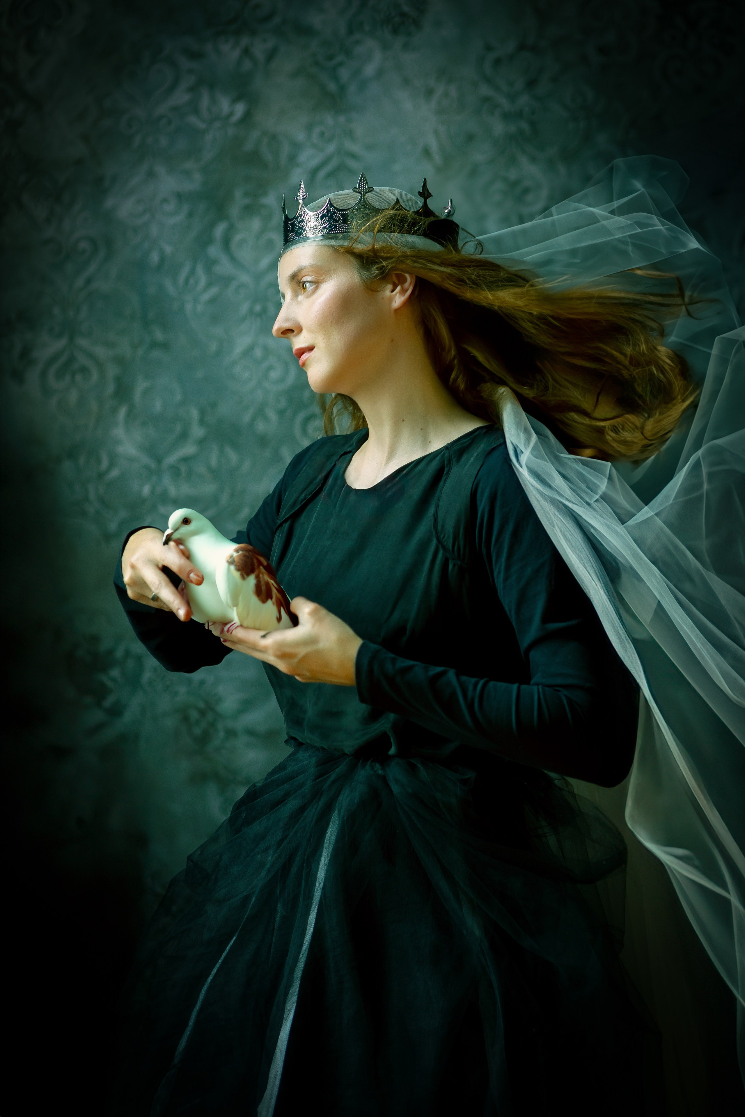 Ольга. Творческая съемка. Портретный творческий фотограф в Москве Надя Дудник