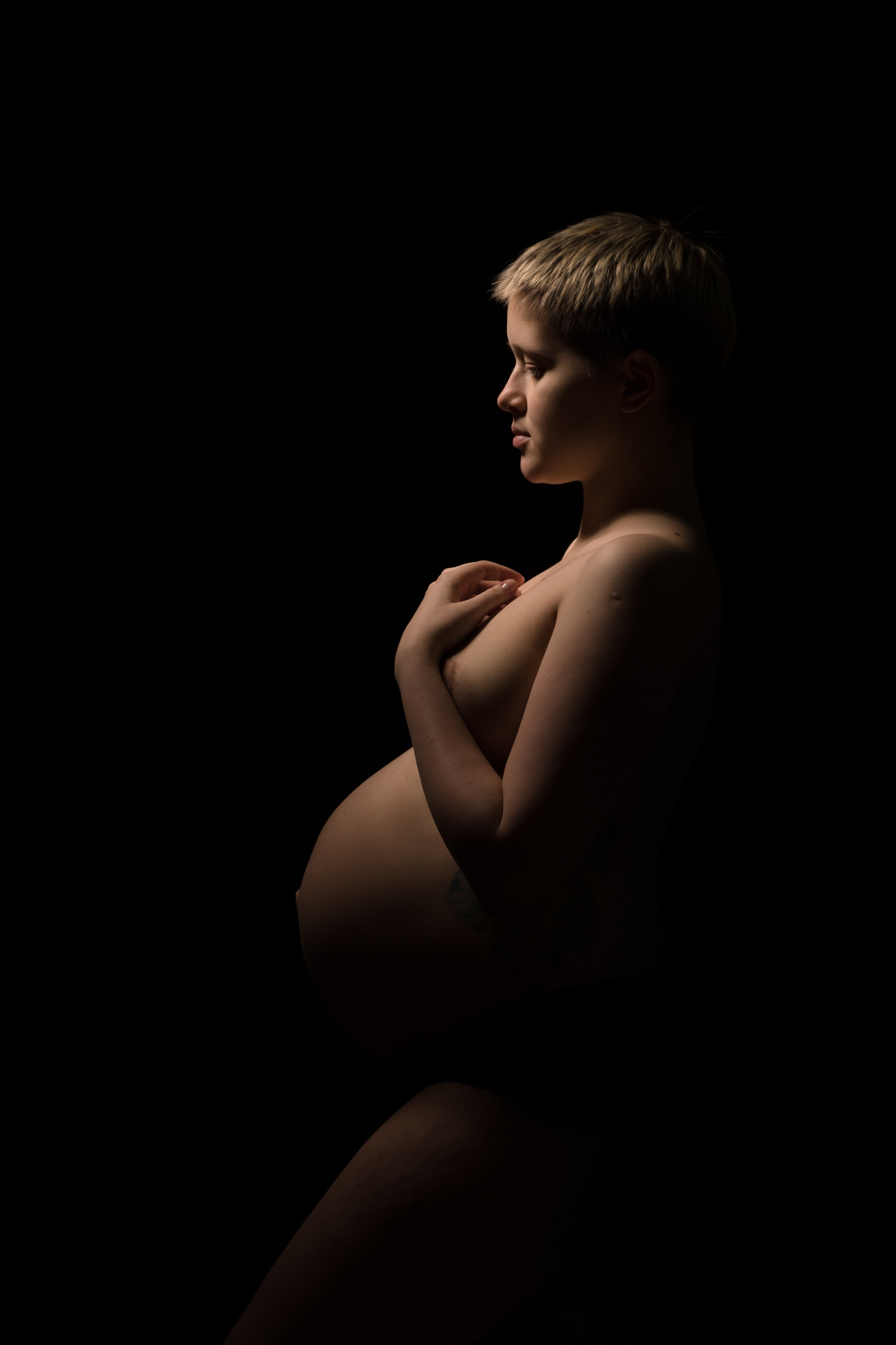 В стиле НЮ. Фотосессия беременности — Крылова Натали — Москва