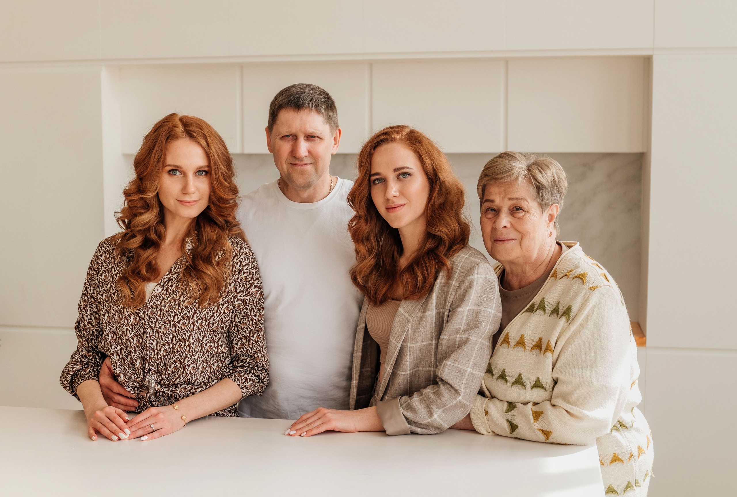 Ира и её семья. Фотограф Харитонова Наталья