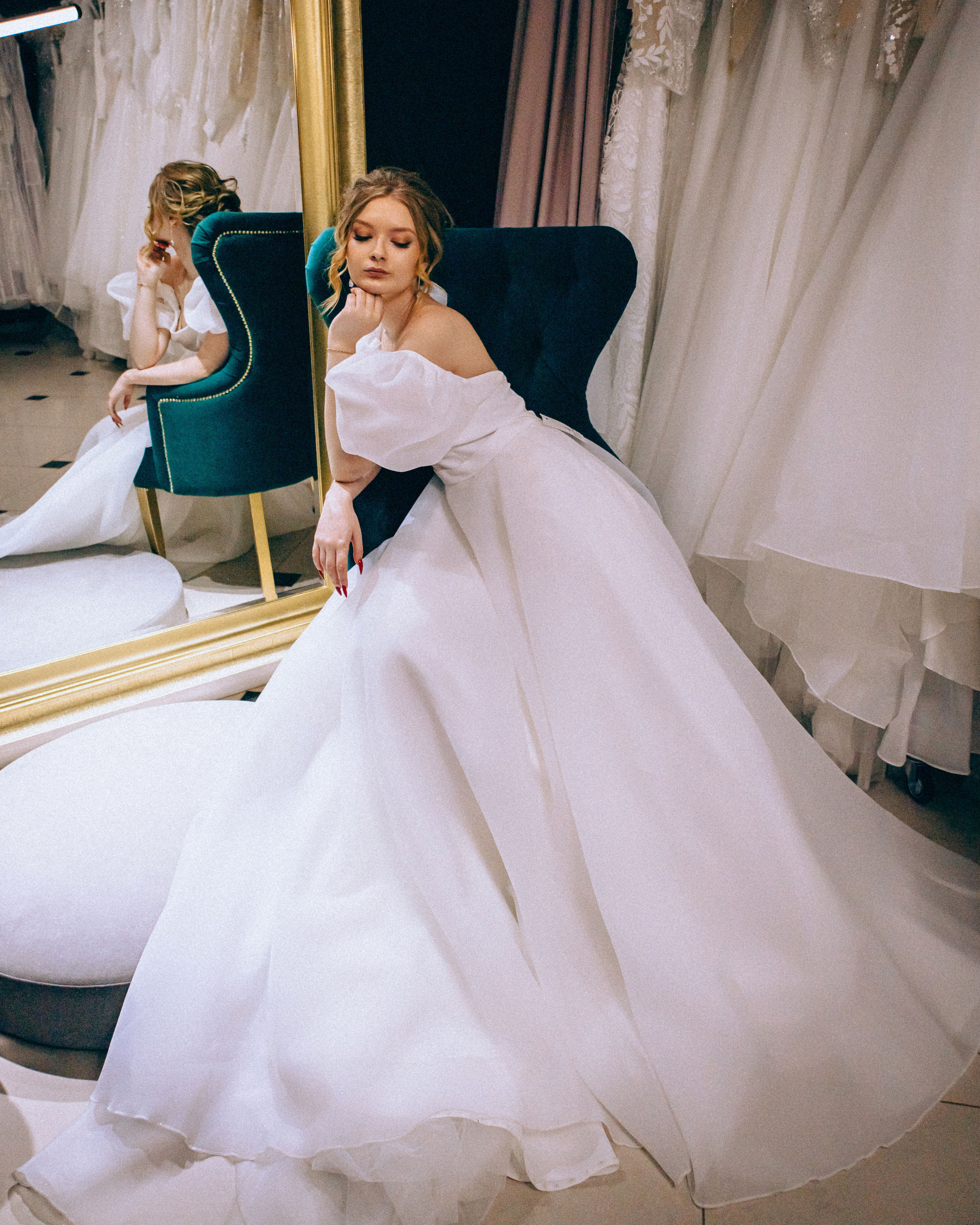 Wedding dress shopping. Алина. Портретный и семейный фотограф в Воронеже Ксения Ремизова