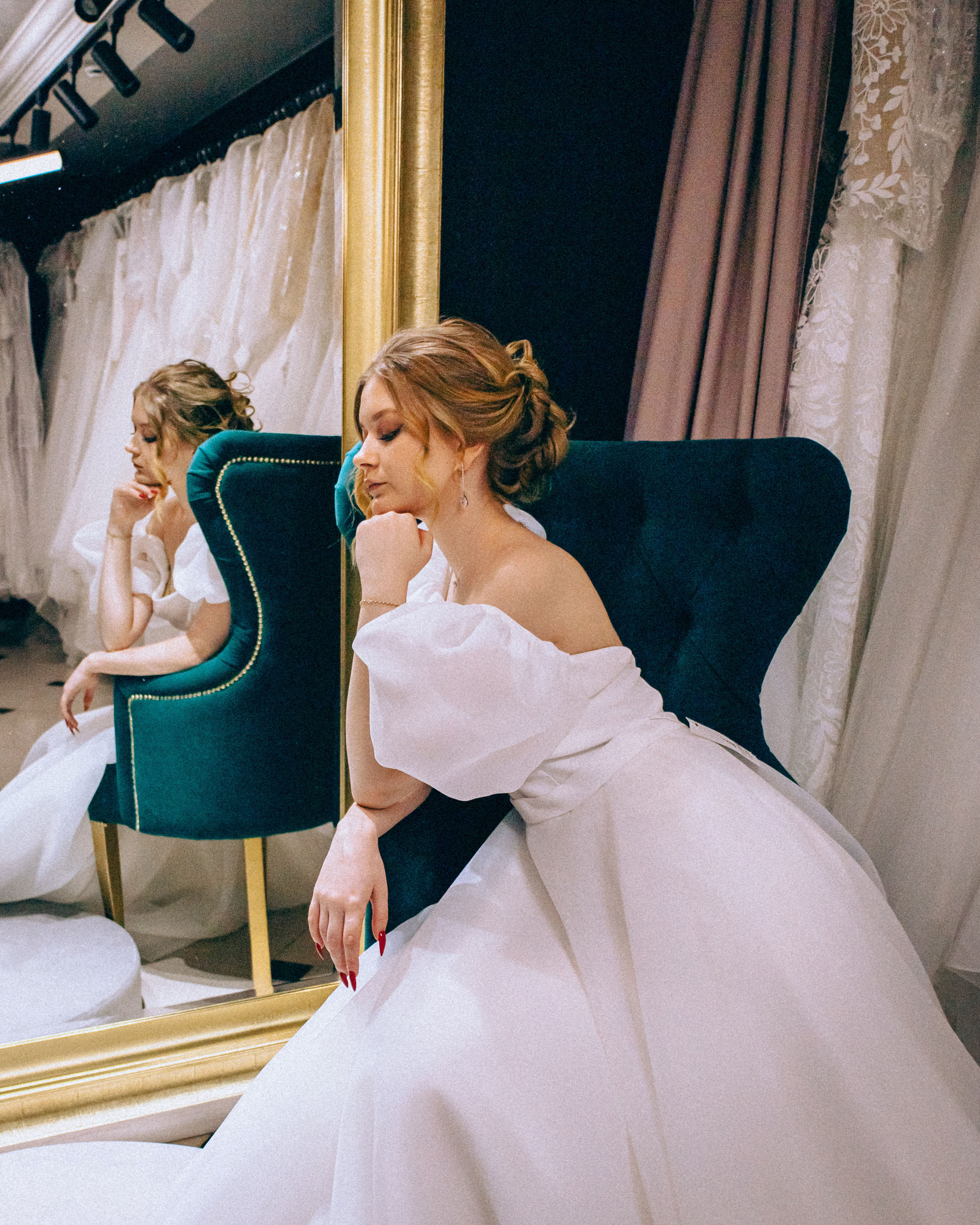 Wedding dress shopping. Алина. Портретный и семейный фотограф в Воронеже Ксения Ремизова
