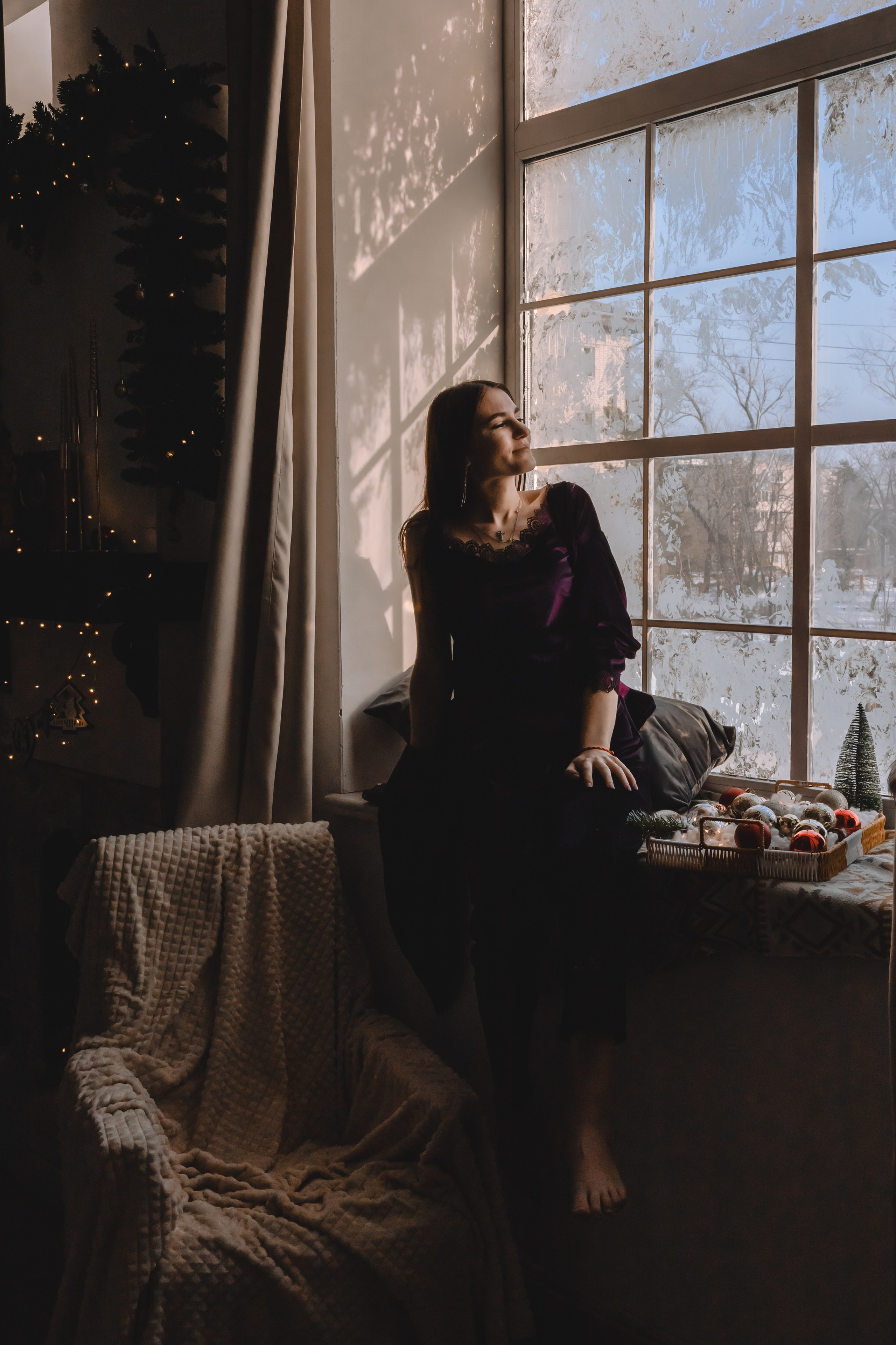 Лера. Индивидуальная новогодняя фотосессия. Фотограф во Владивостоке. Юрганова Анна