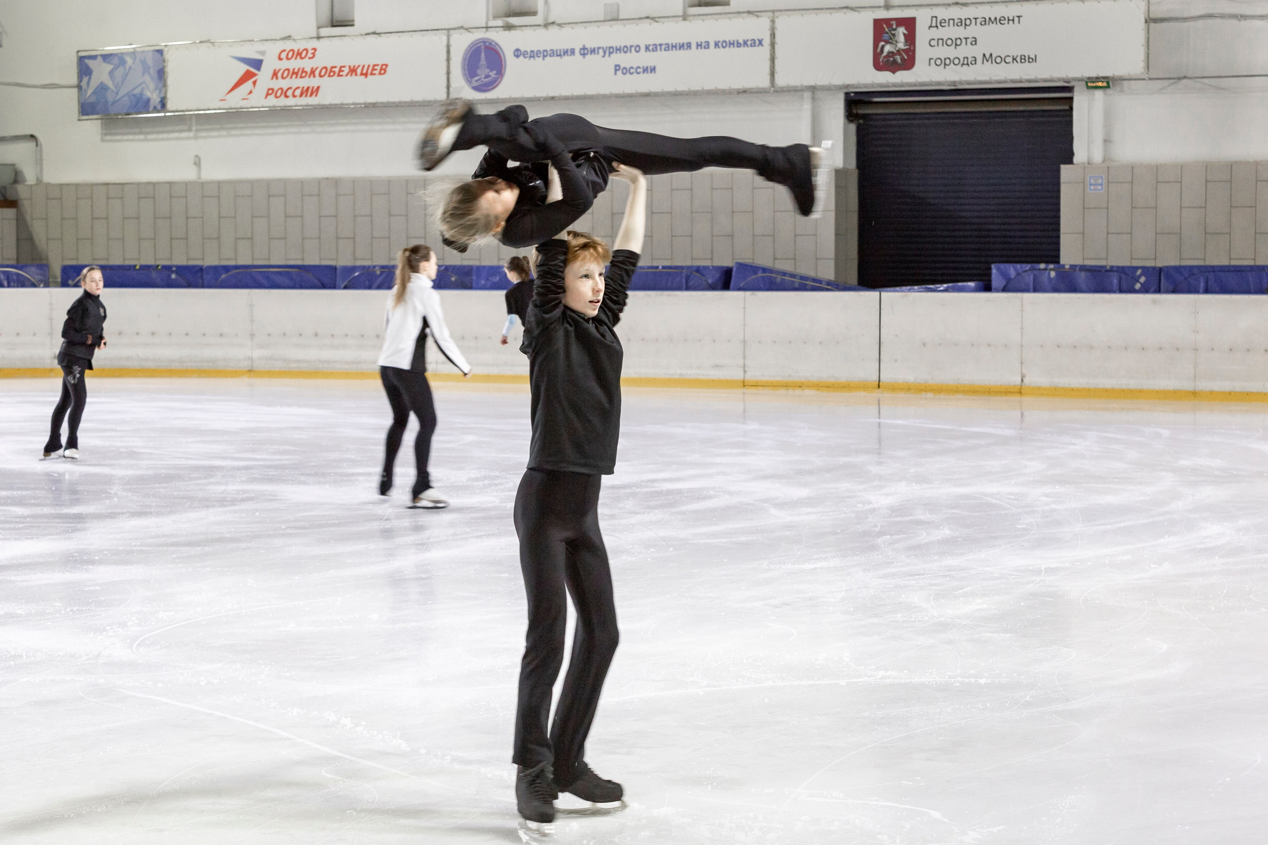 Тренировка на льду. Репортажный фотограф в Москве