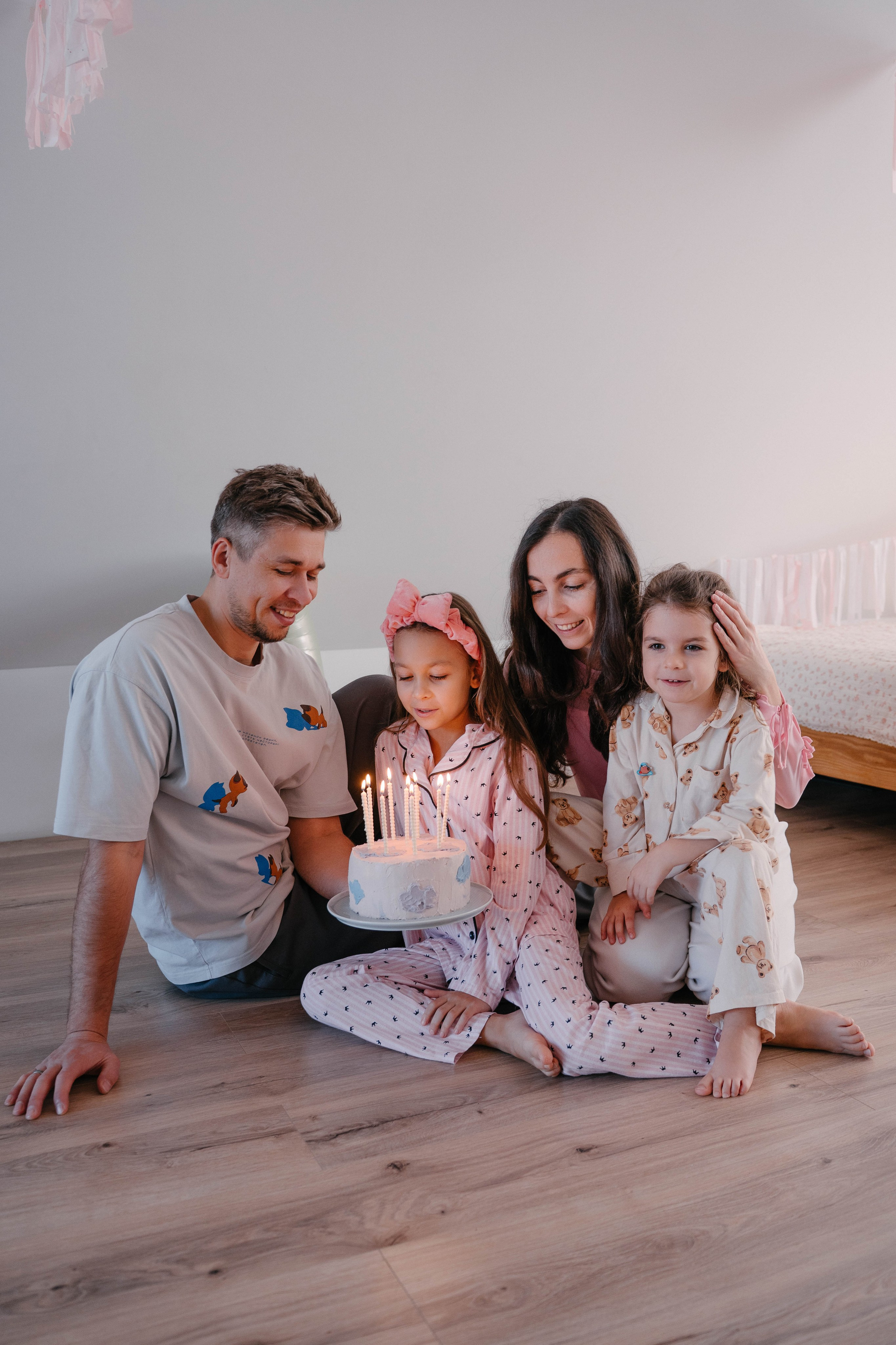 Пижамная вечеринка Варе 9 лет. Свадебный и семейный фотограф в Воронеже Анастасия Бойко