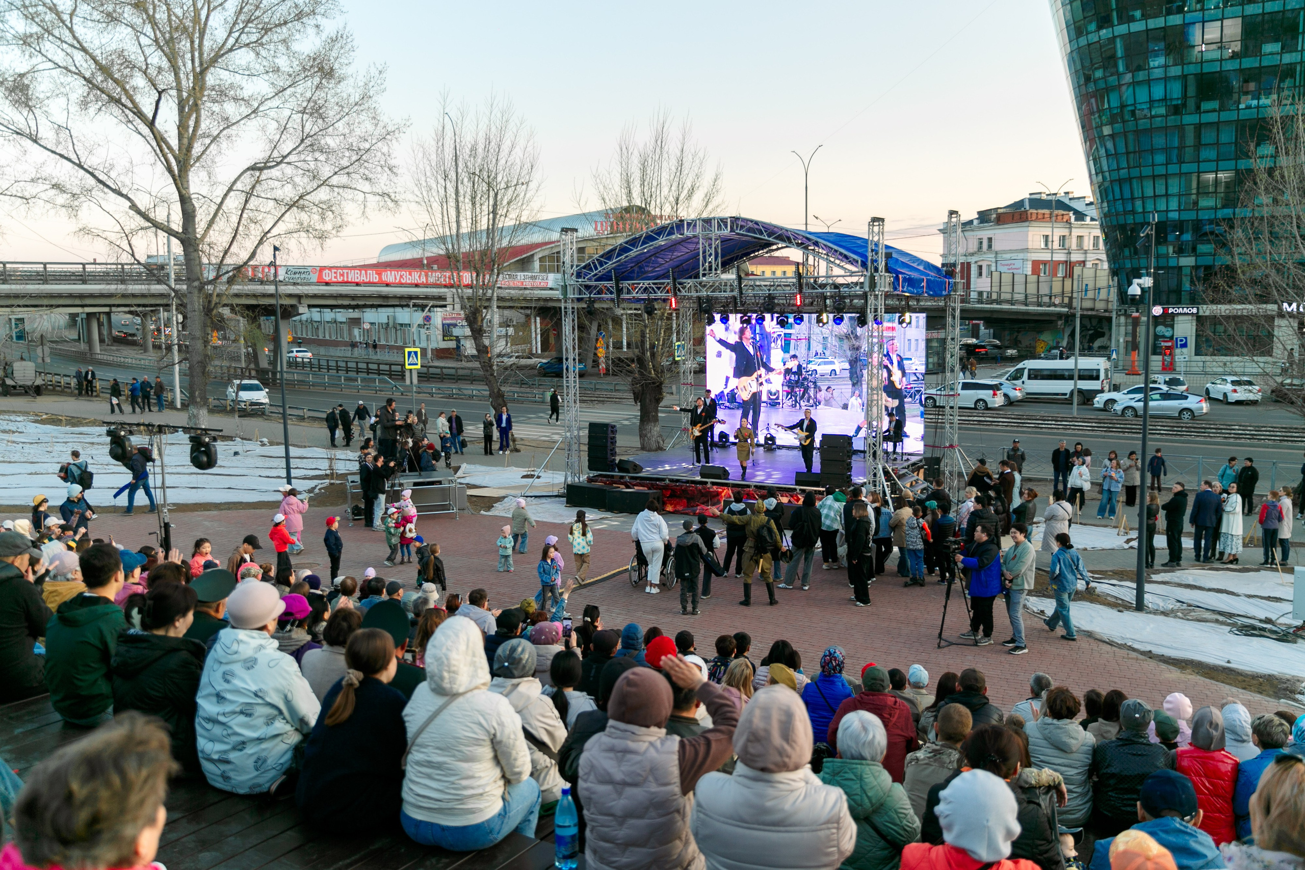 Концерт приуроченный к празднованию 80 лет победл. Свадебный и семейный фотограф в Улан-Удэ