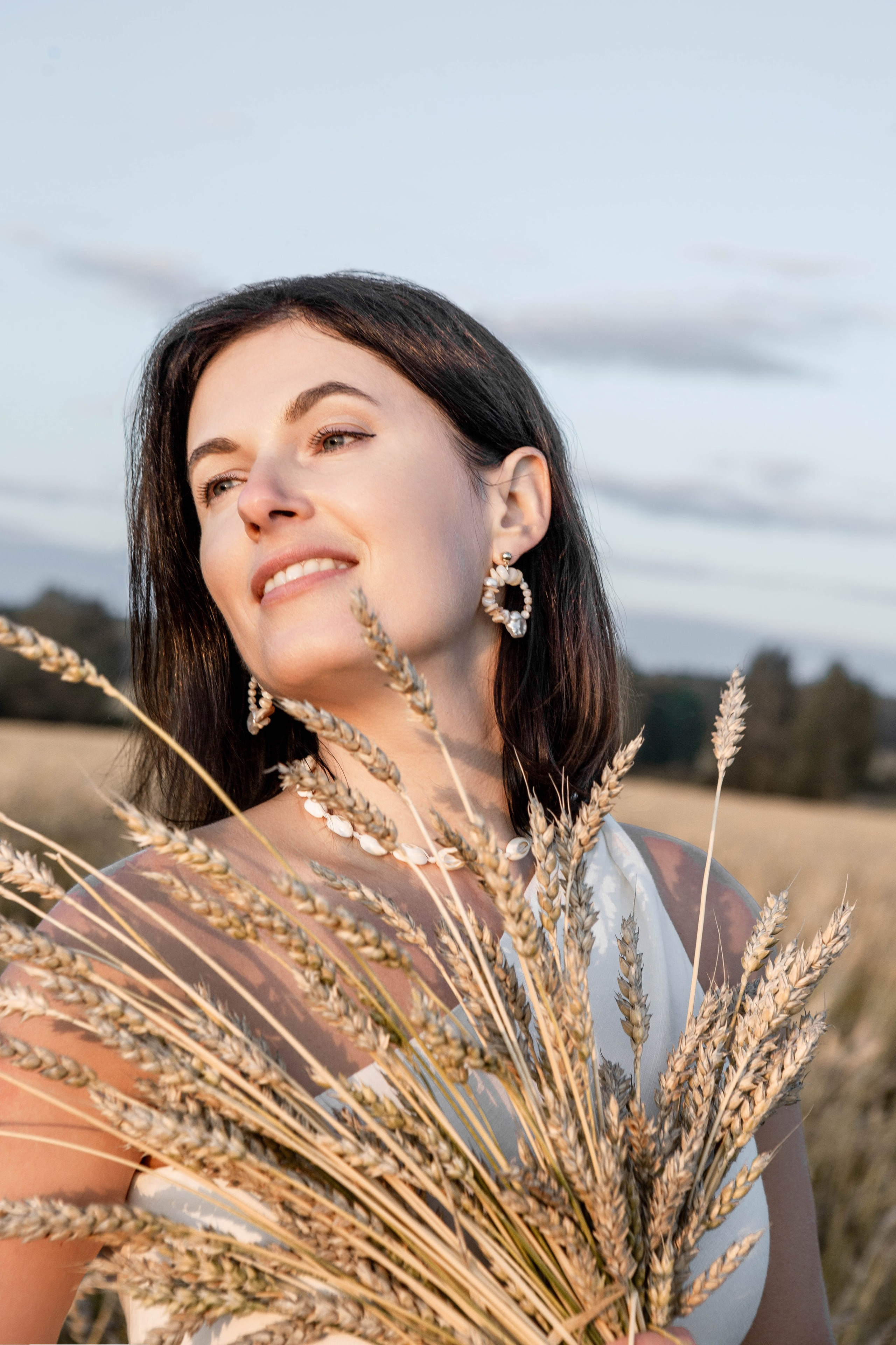 Пшеница на закате. Фотограф Екатерина Голицына