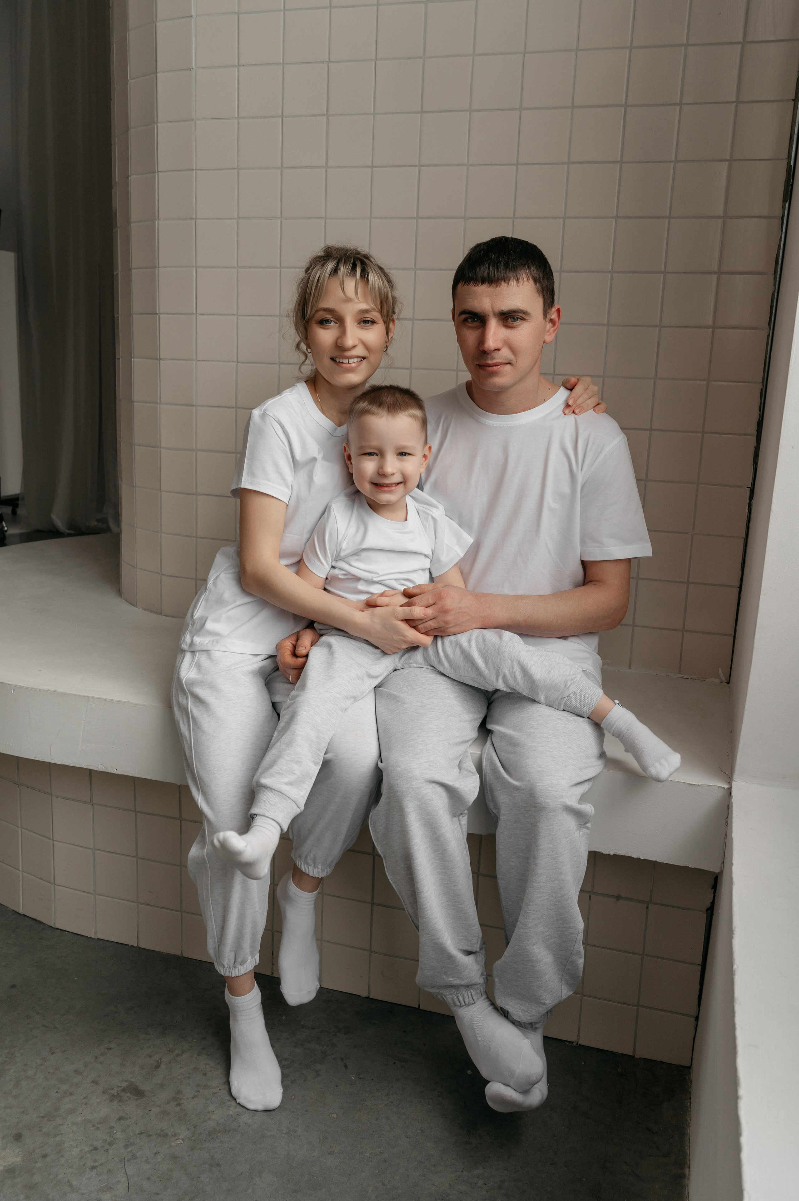 Первая семейная съемка для Светы, Гены и их сына Миши. Свадебный фотограф Мария Строгонова