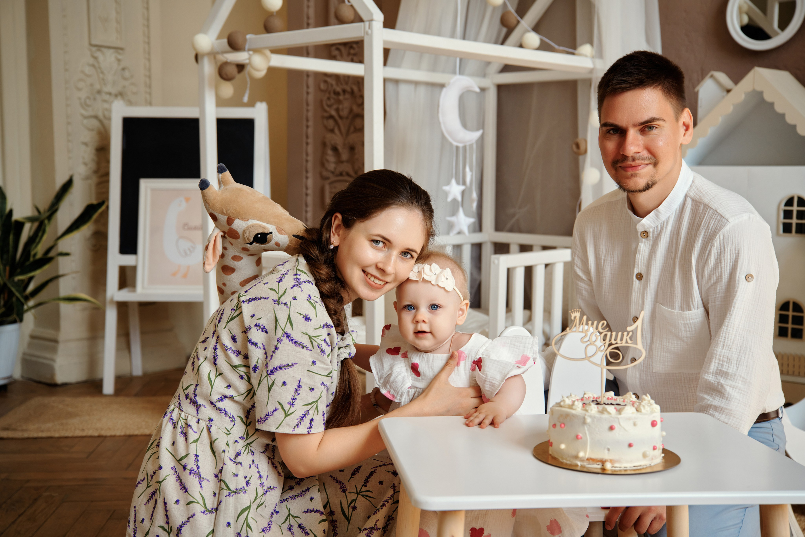 Машеньке 1 год. Фотограф в Воронеже Тазаева Светлана