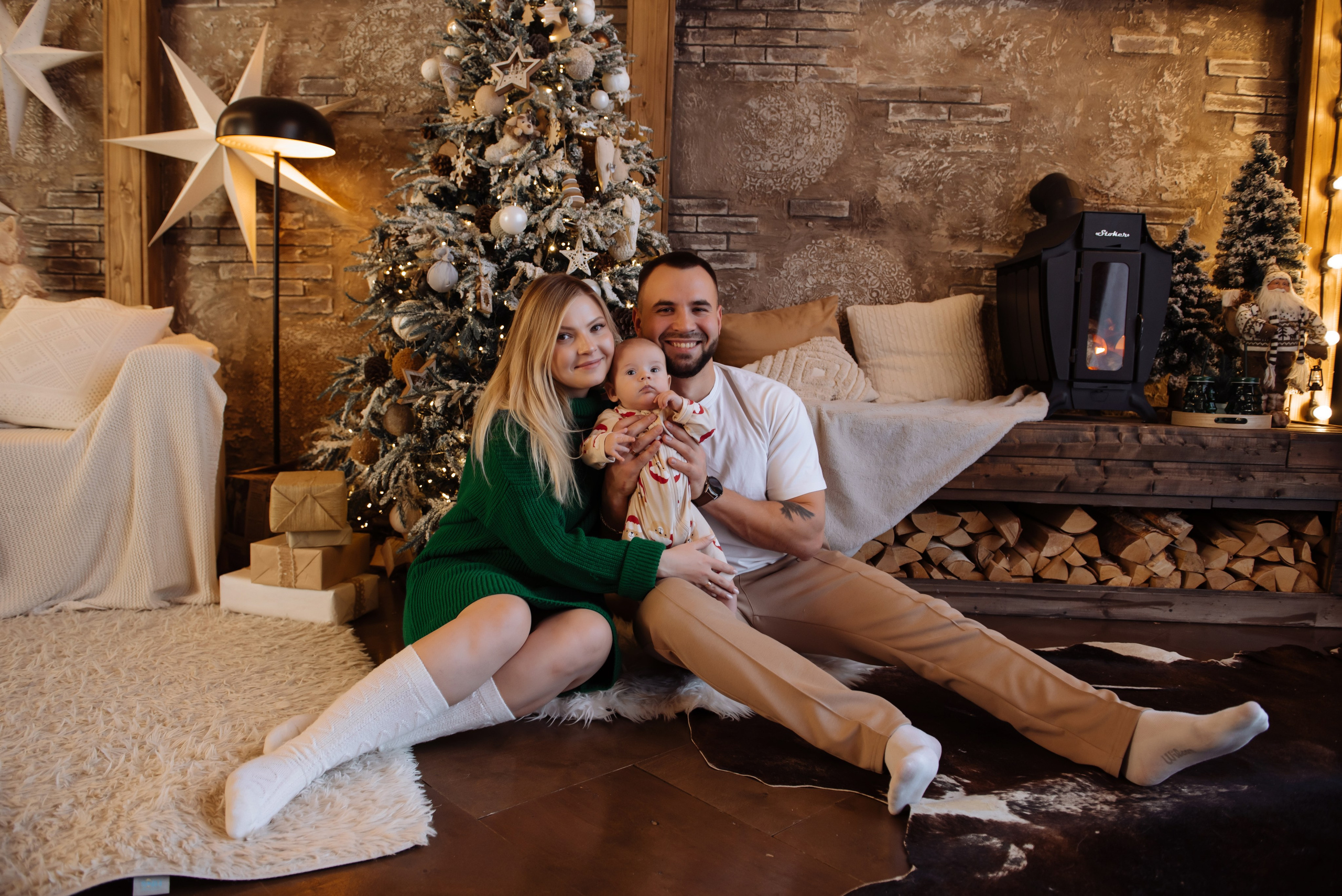 New Year Юля, Рома и маленький Эрик. Свадебный, портретный, фотограф беременности в Нижнем Новгороде Алина Зиновьева