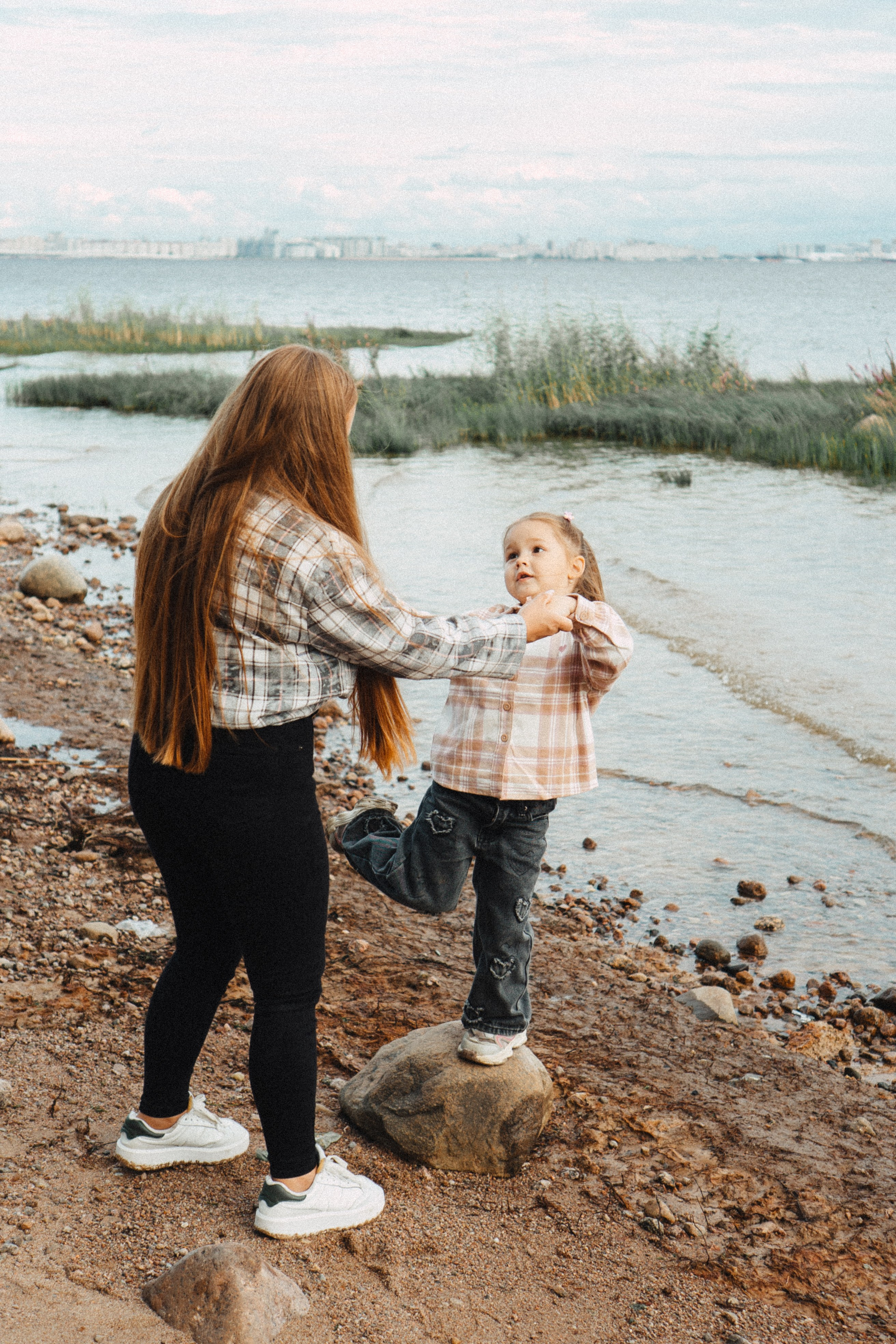 МАМА И ДОЧКА НА ФИНСКОМ ЗАЛИВЕ. Профессиональный фотограф, Санкт-Петербург — Виктория Богомолова