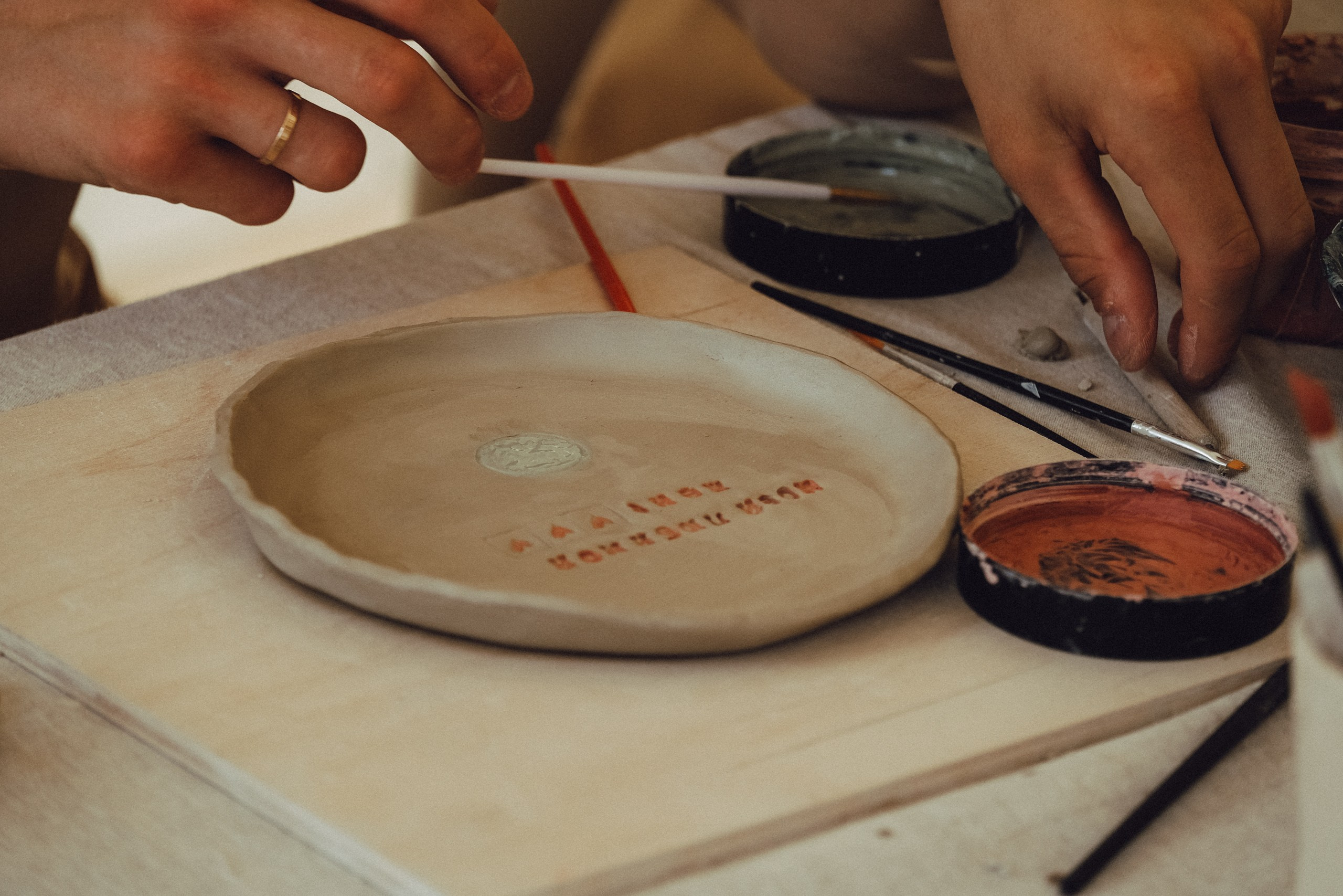 Любовь в студии лепки. Профессиональный фотограф, Санкт-Петербург — Виктория Богомолова