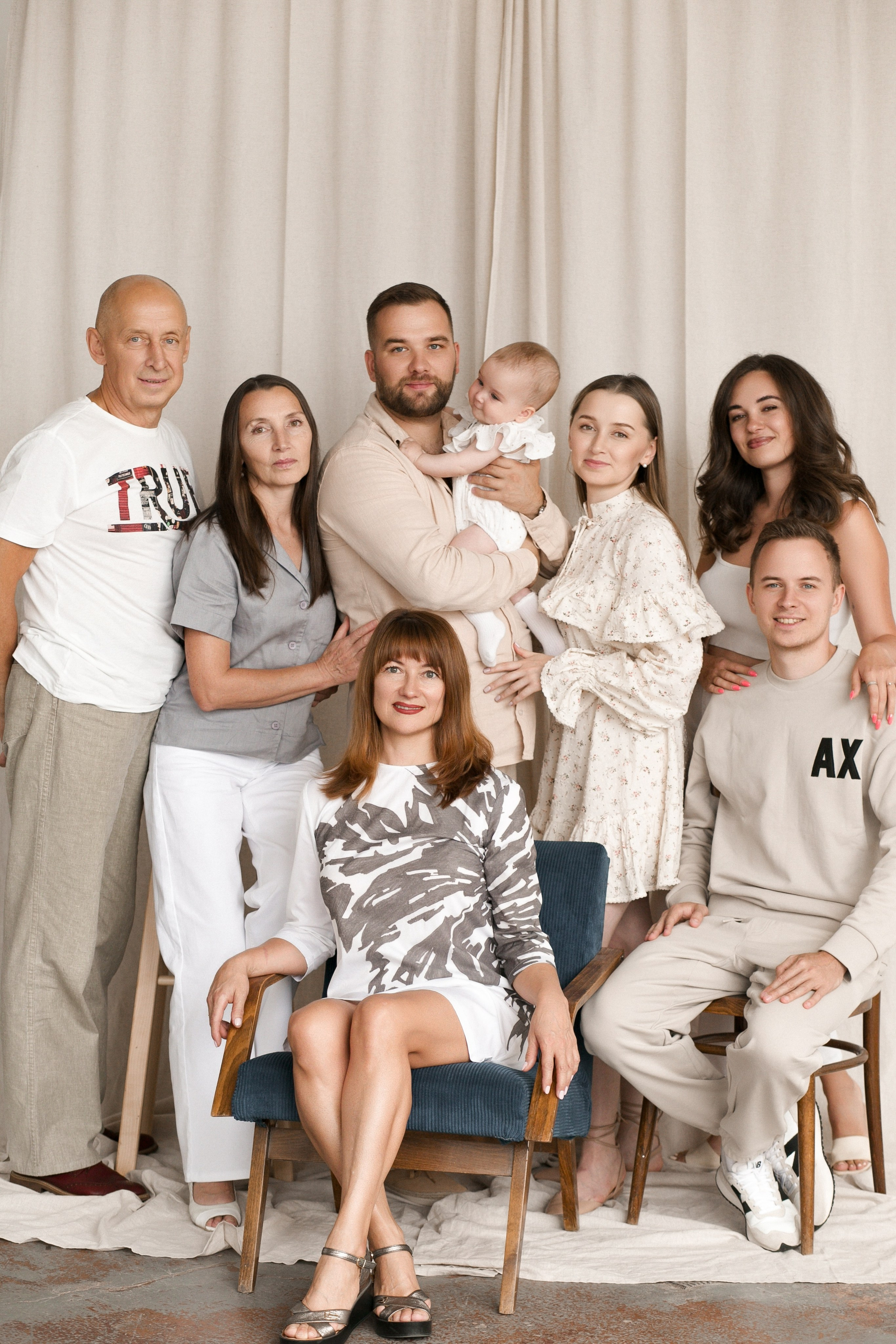 La familia. Фотограф Шевчик Виктория