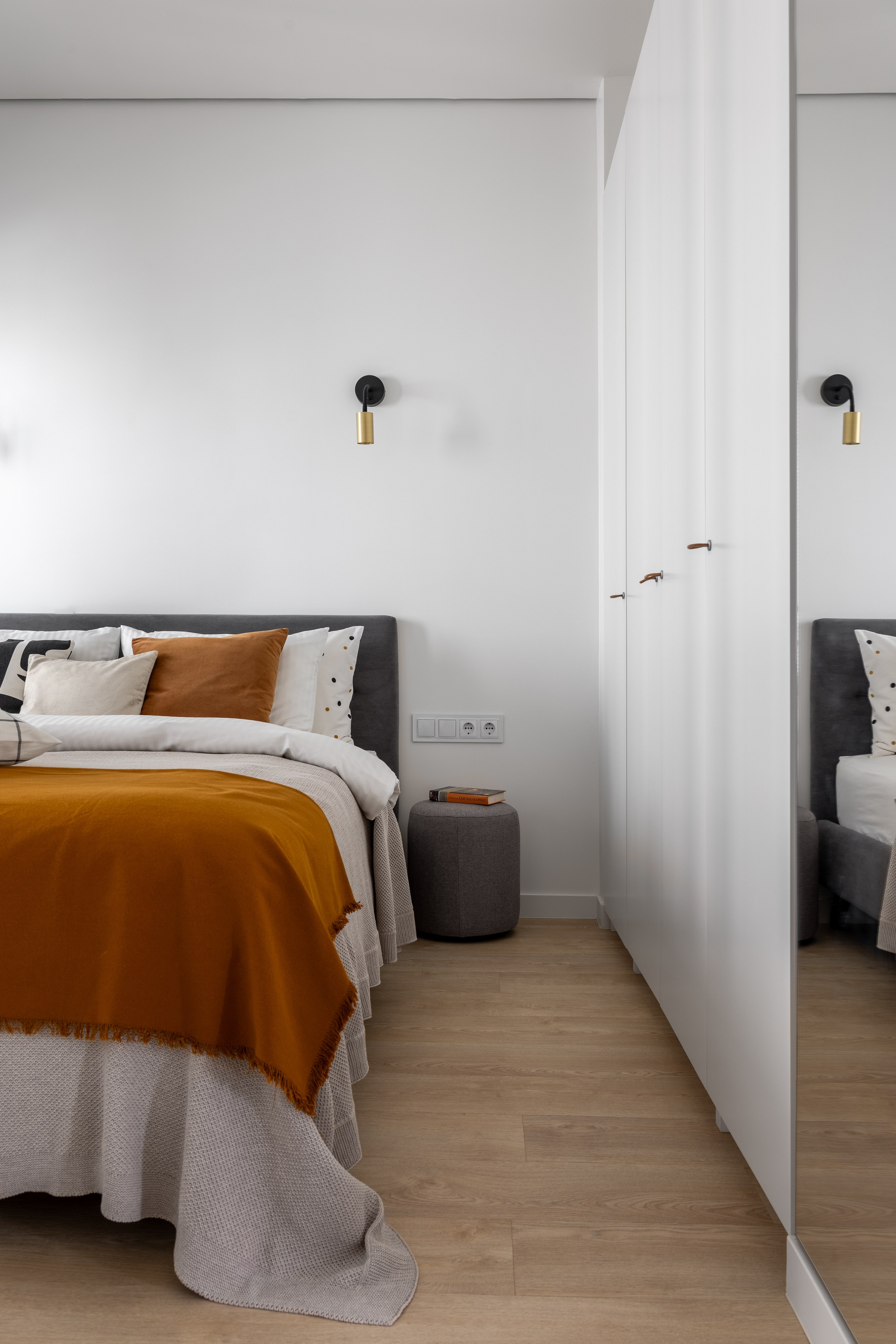 Евродвушка от дизайнера в ЖК «Савеловский Сити». Veselinskiy| Интерьерный фотограф | Москва