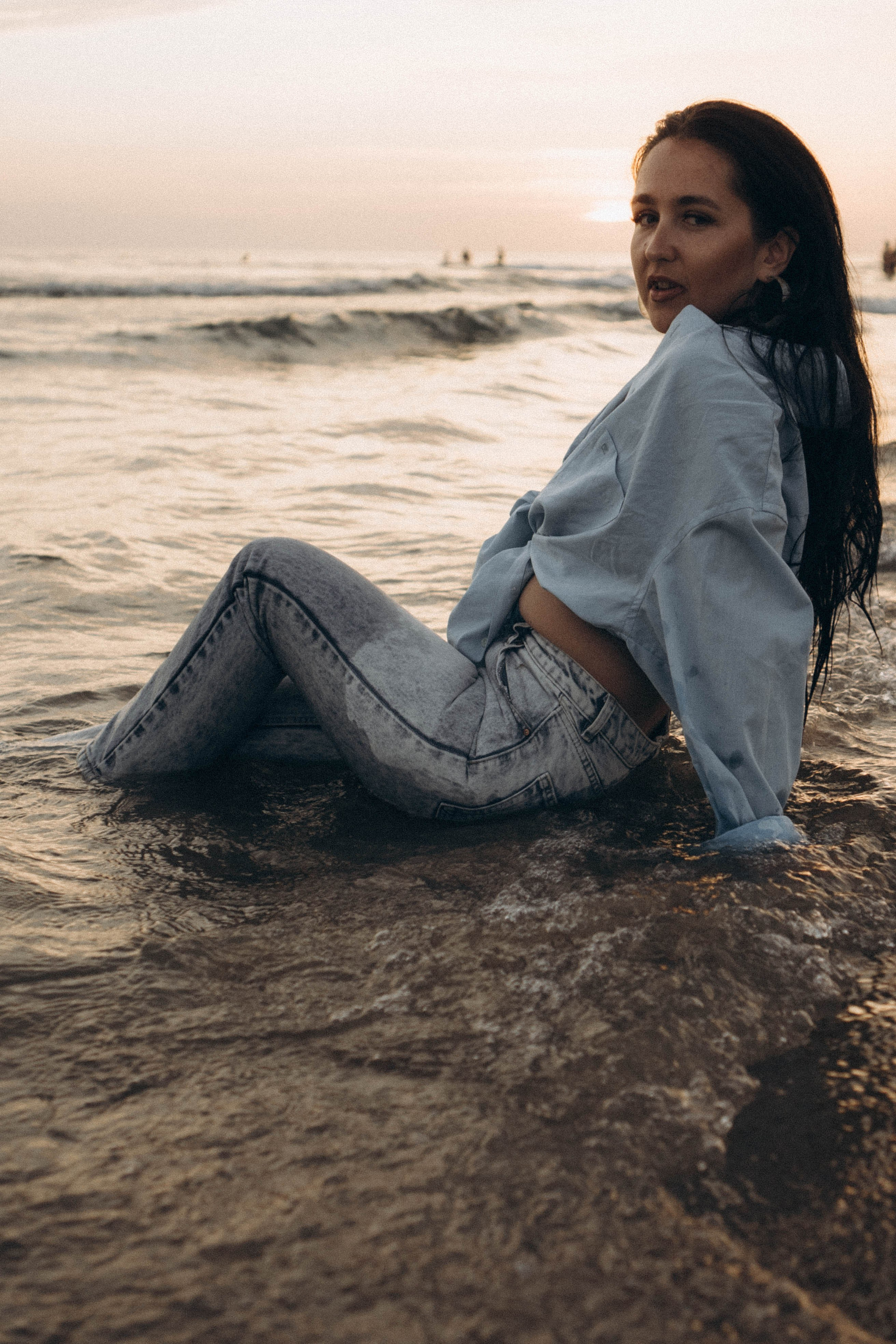 Июльский вечер на берегу черного моря. Профессиональный фотограф, Санкт-Петербург — Виктория Богомолова