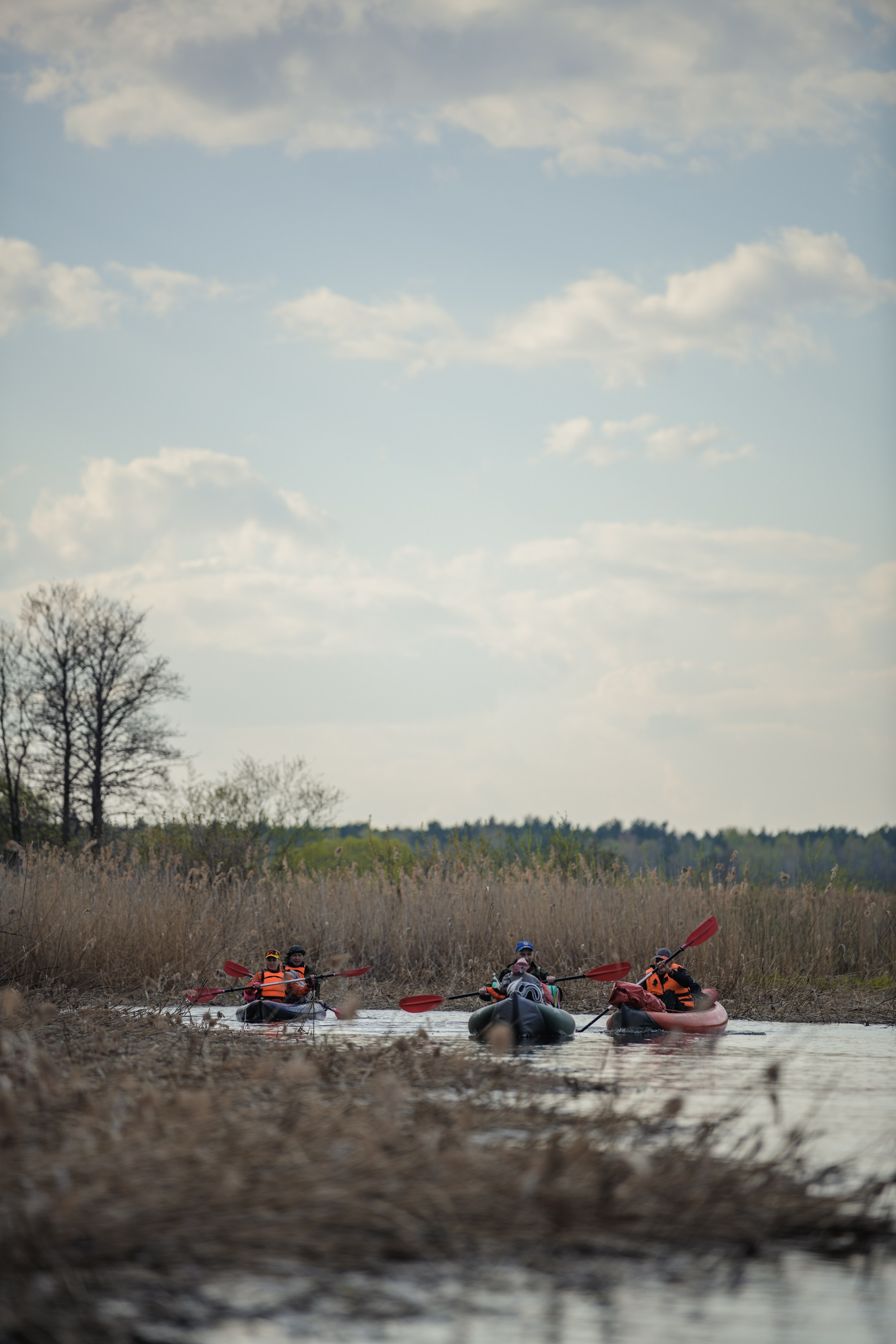 Водный поход 1-й кс по реке Случь. Репортажный фотограф Владимир Беляй