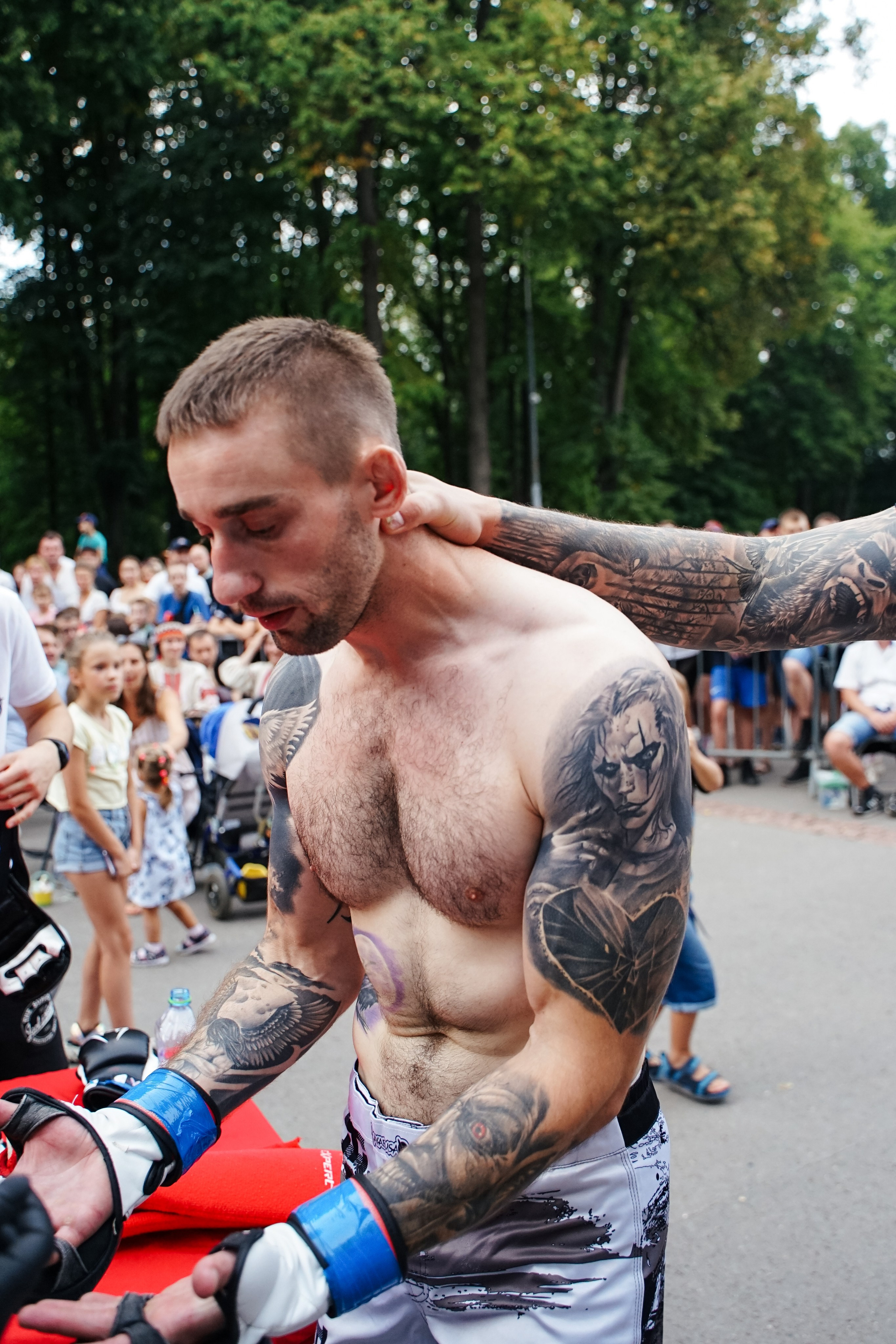 Вечер боев в ЦПКиО. Фотограф Надежда Погребняк | Рязань | Москва