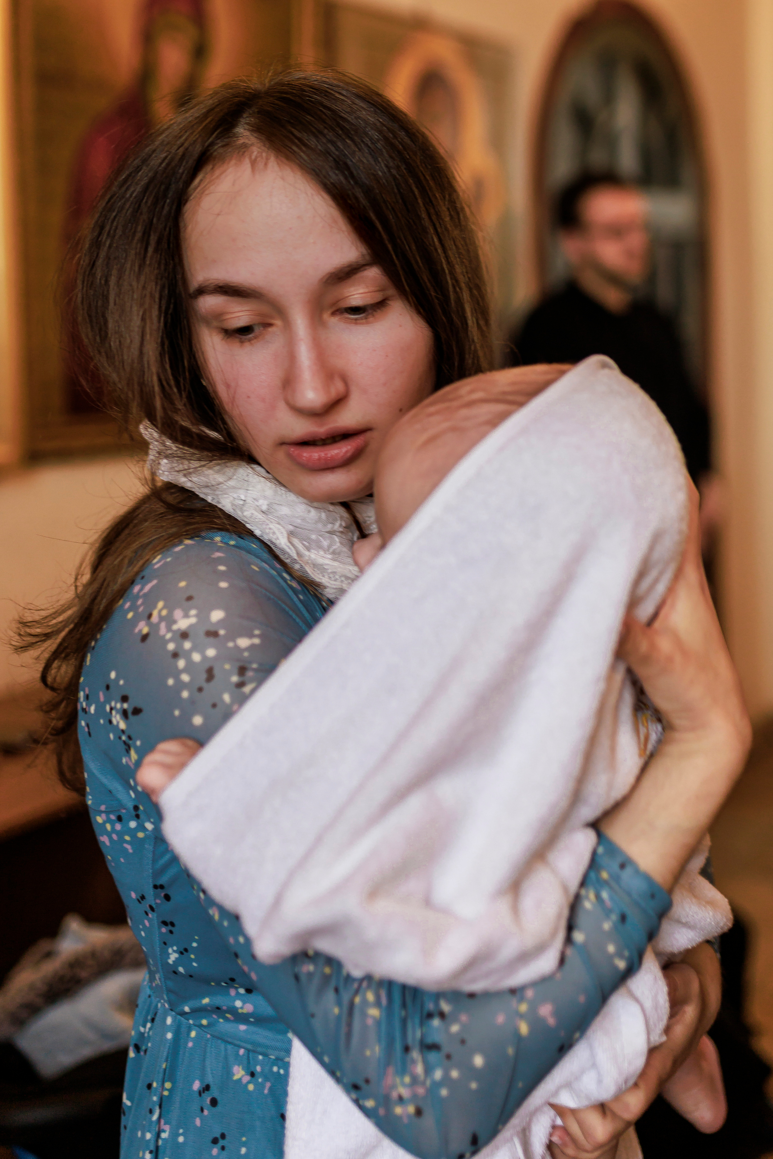 Крещение Евы❤. Семейный и детский фотограф в Рязани Васюгова Мария