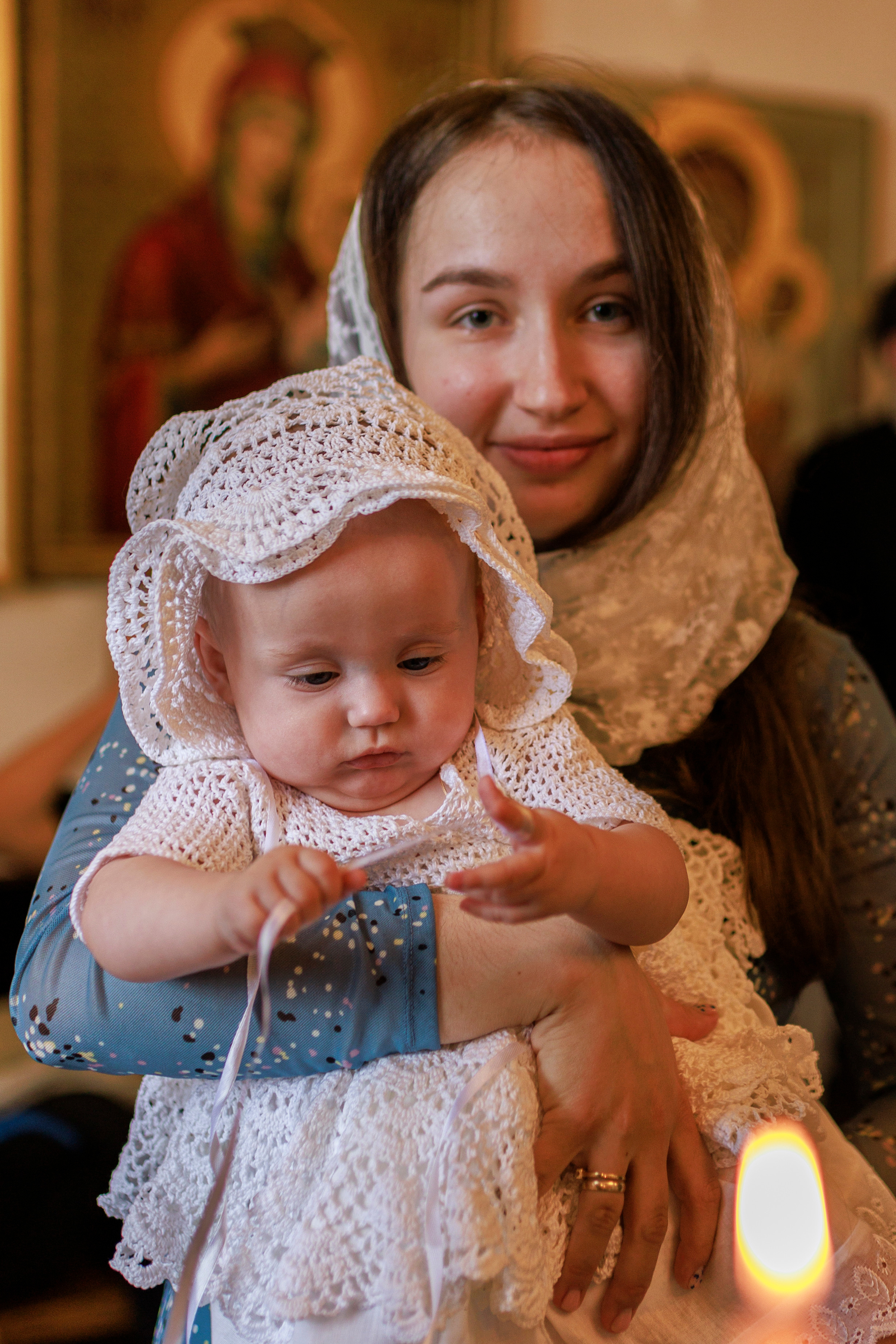 Крещение Евы❤. Семейный и детский фотограф в Рязани Васюгова Мария