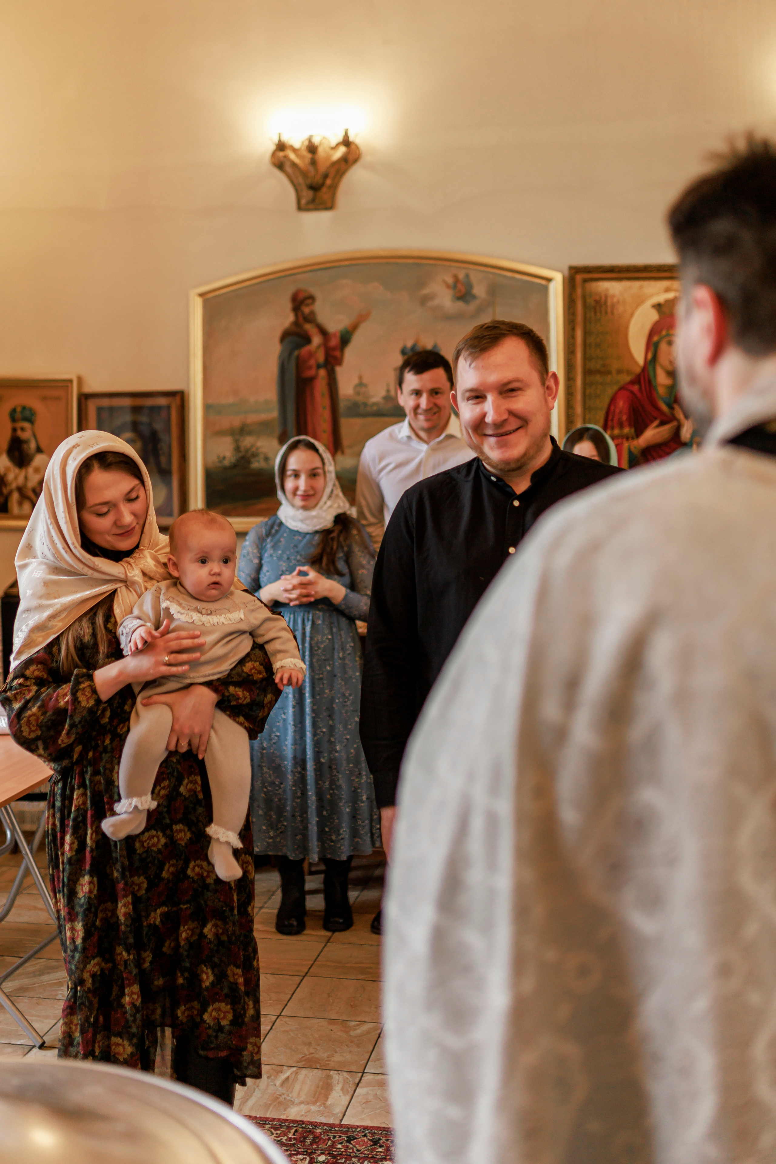 Крещение Евы❤. Семейный и детский фотограф в Рязани Васюгова Мария