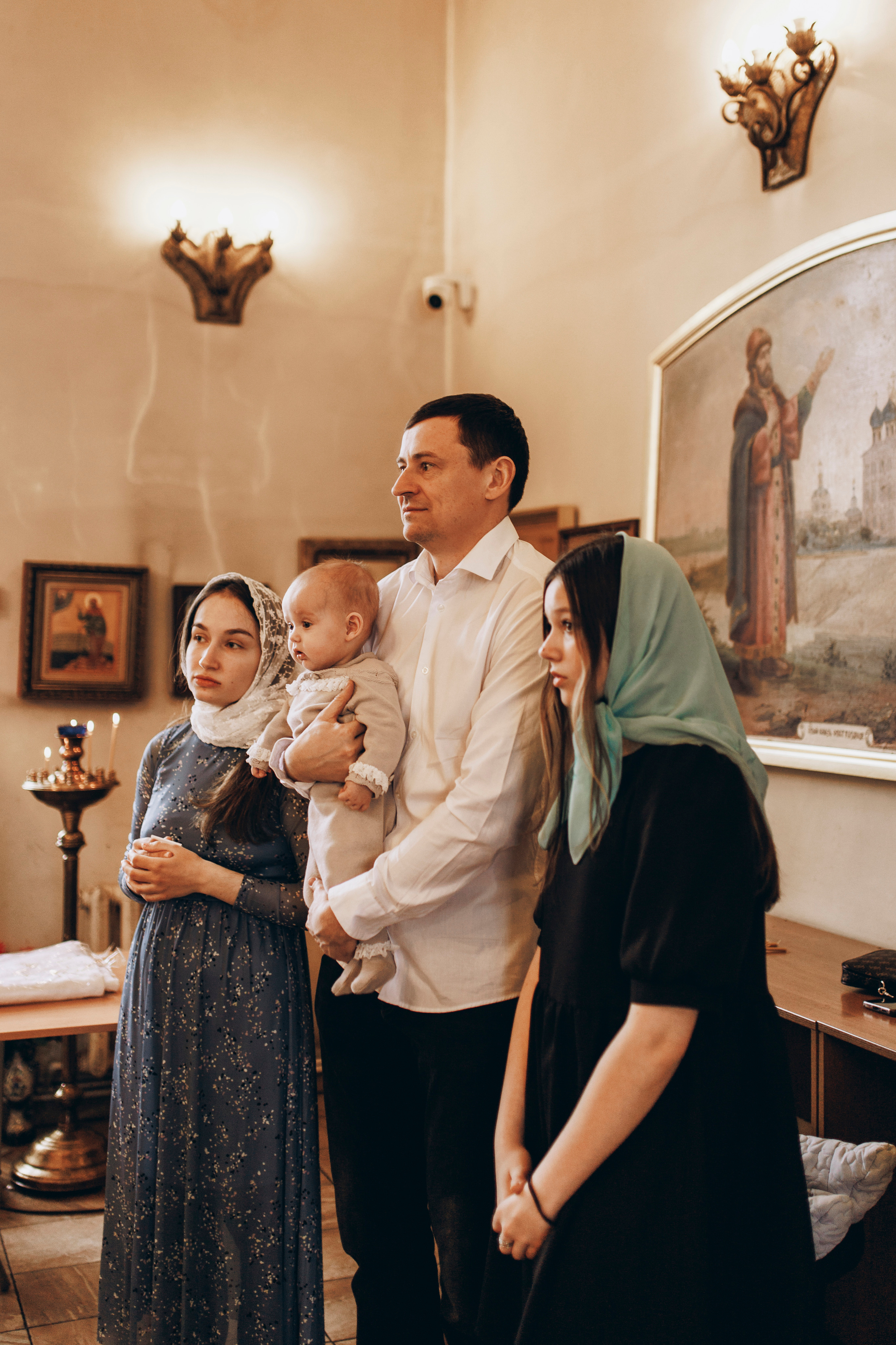 Крещение Евы❤. Семейный и детский фотограф в Рязани Васюгова Мария