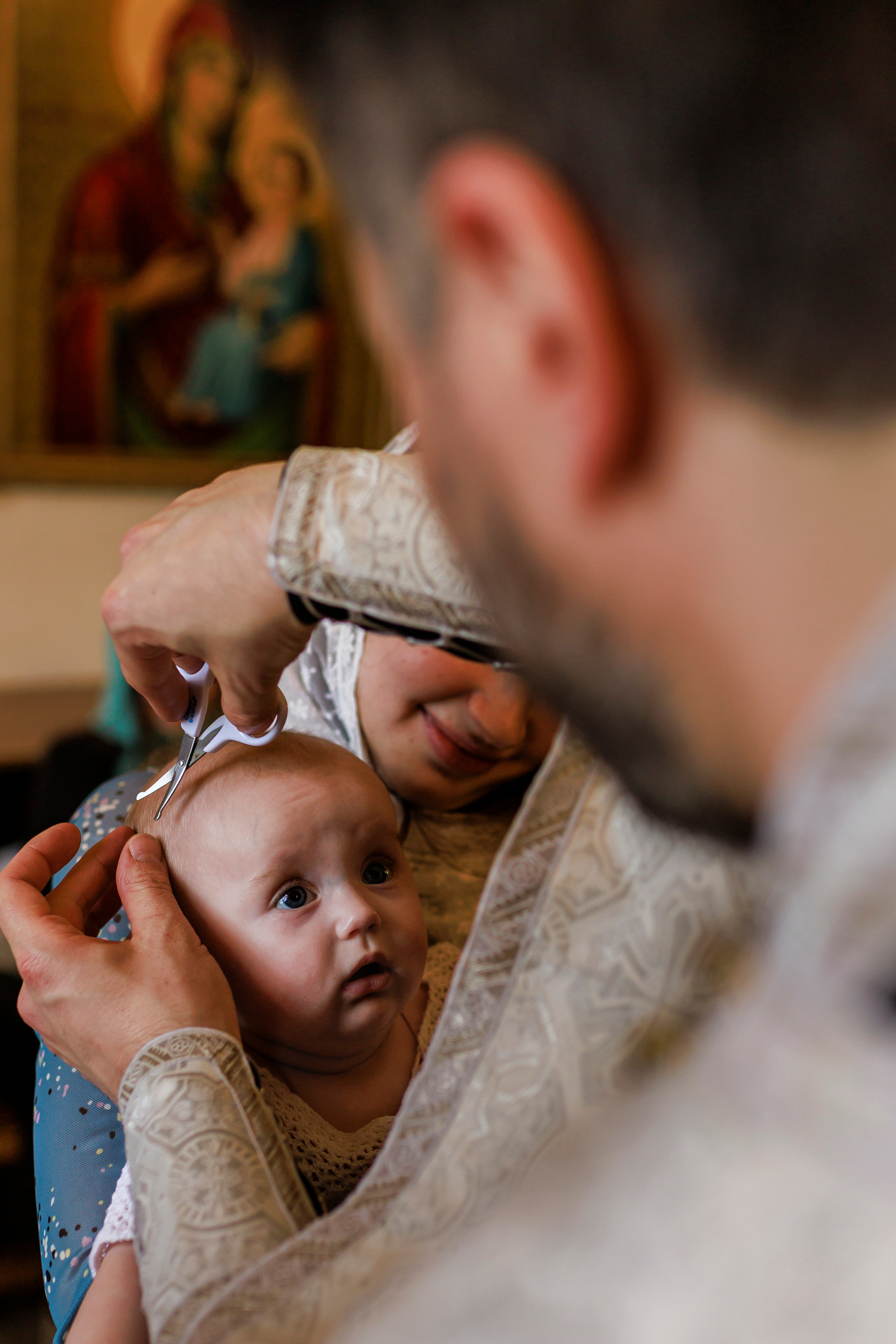 Крещение Евы❤. Семейный и детский фотограф в Рязани Васюгова Мария