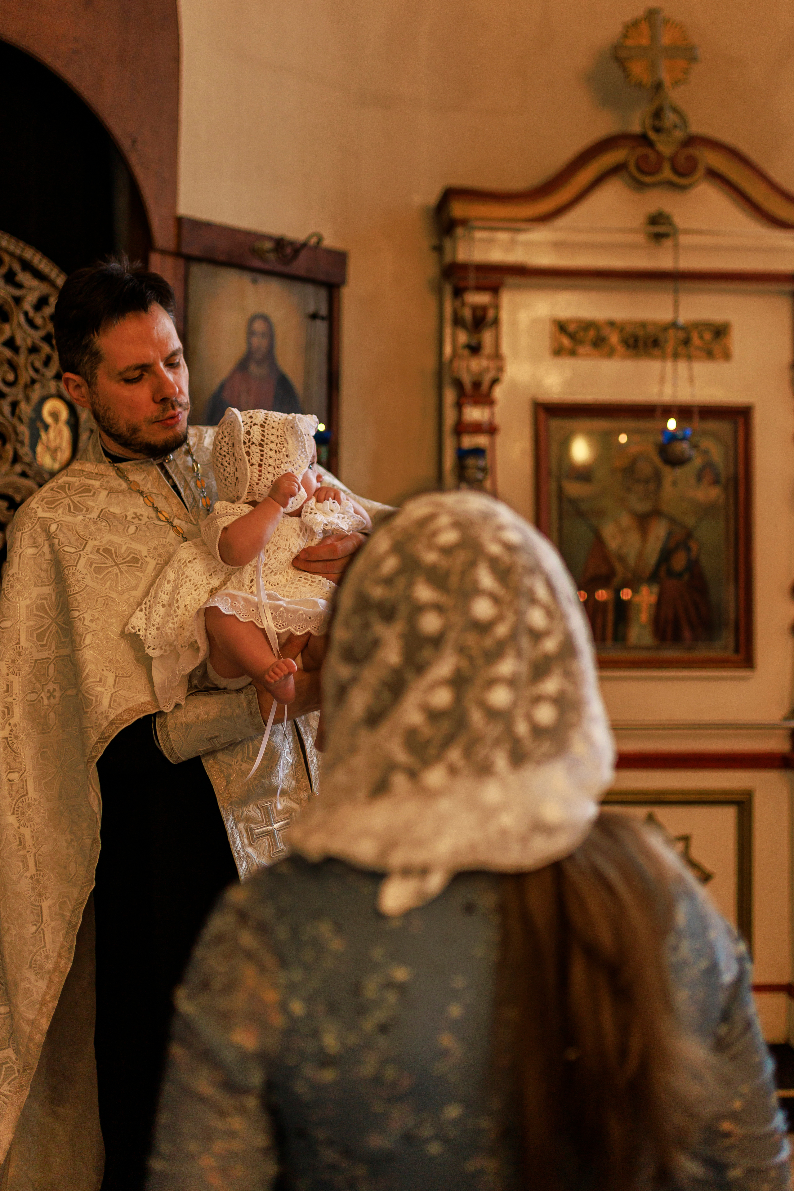 Крещение Евы❤. Семейный и детский фотограф в Рязани Васюгова Мария