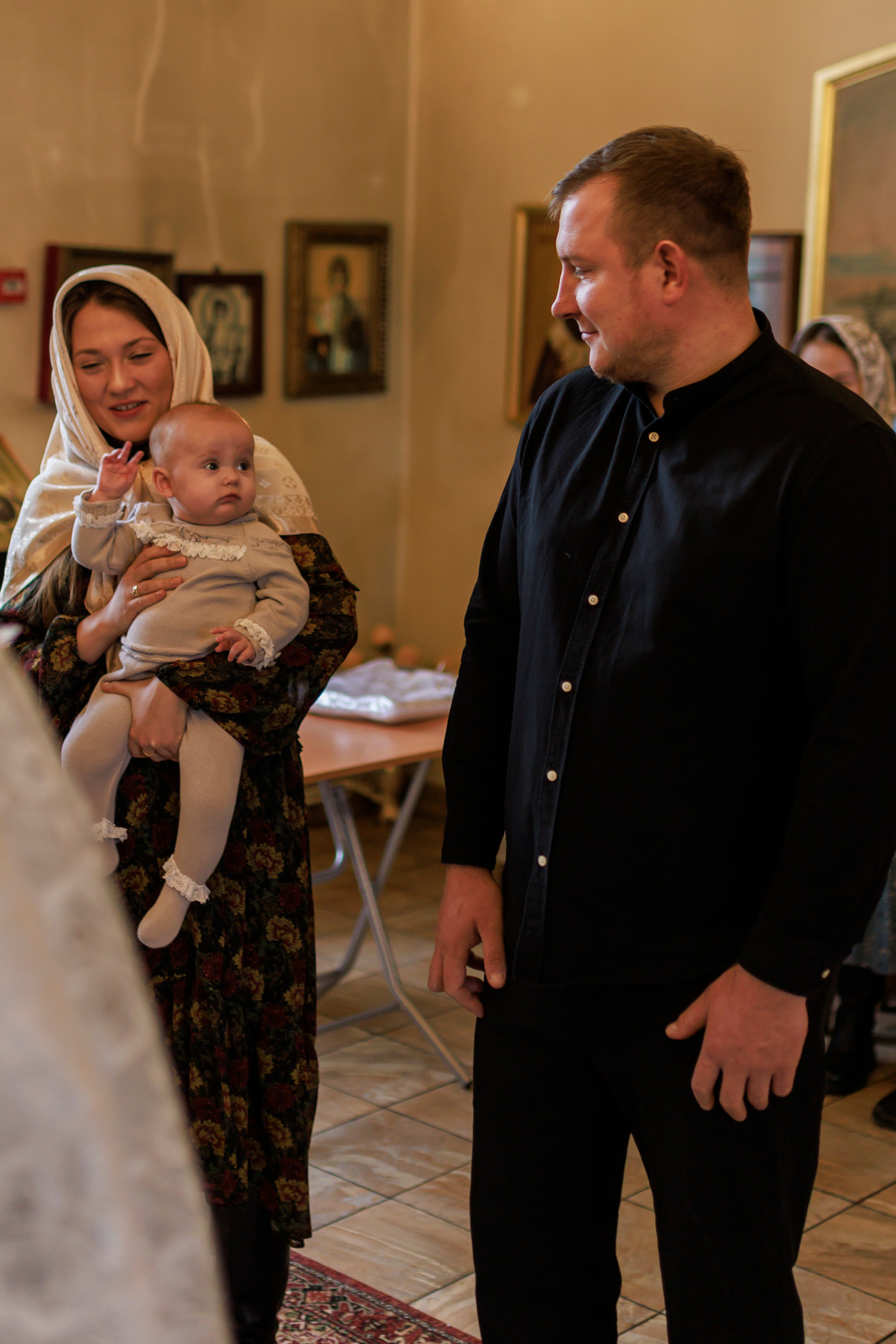 Крещение Евы❤. Семейный и детский фотограф в Рязани Васюгова Мария