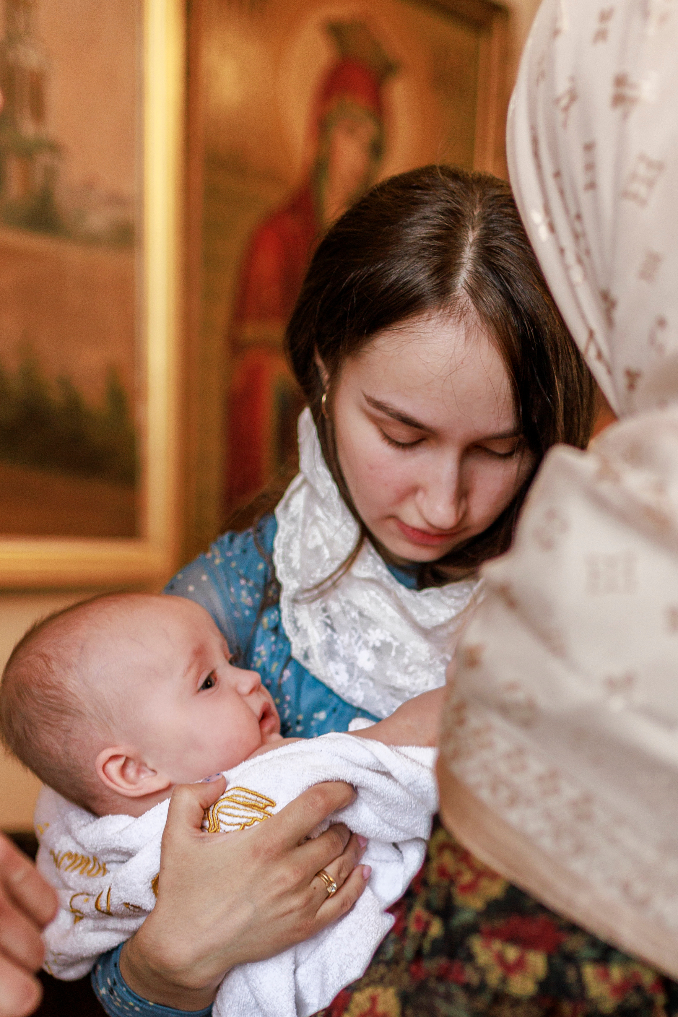 Крещение Евы❤. Семейный и детский фотограф в Рязани Васюгова Мария