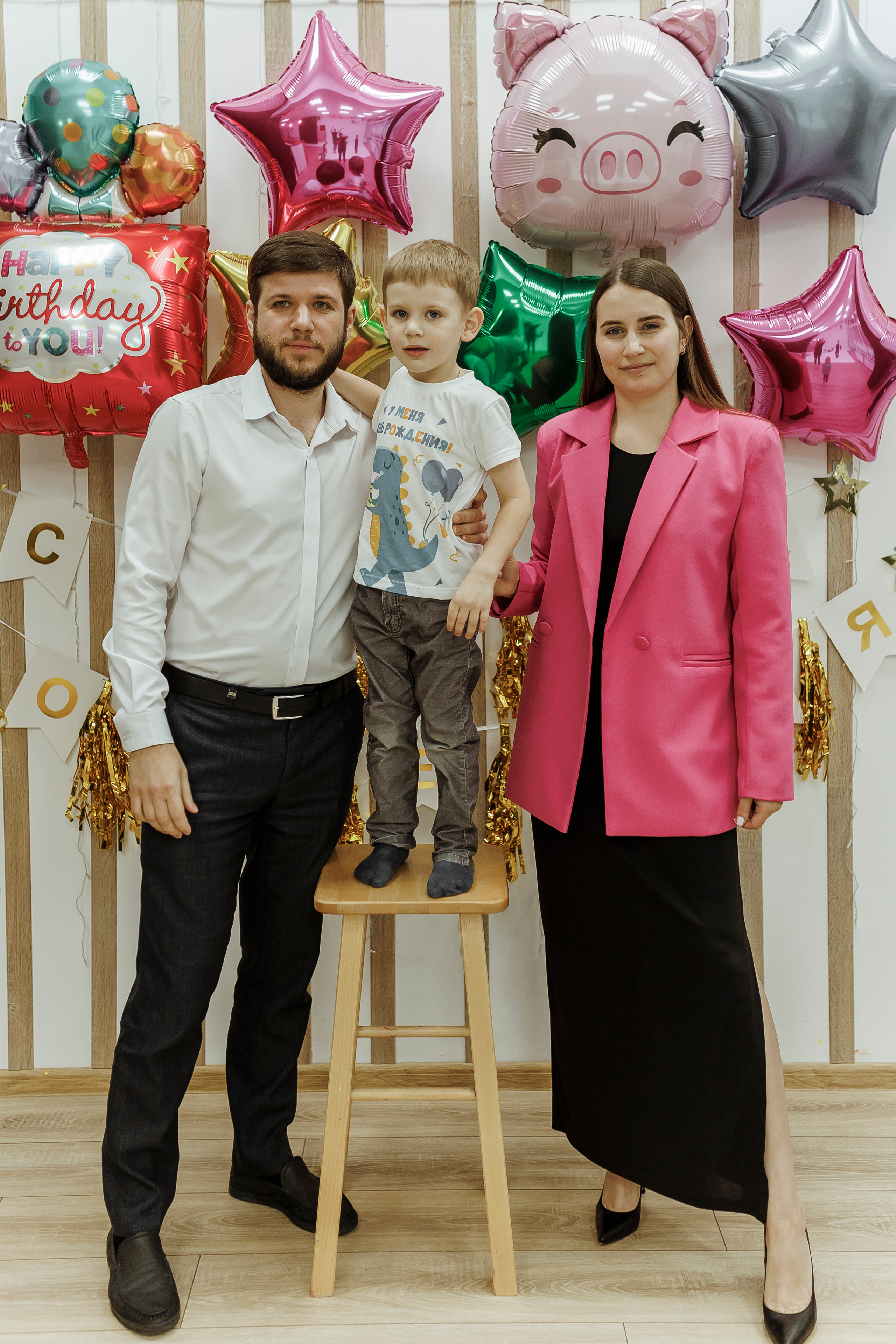 Репортажная съёмка дня рождения. Семейный и детский фотограф в Рязани Васюгова Мария