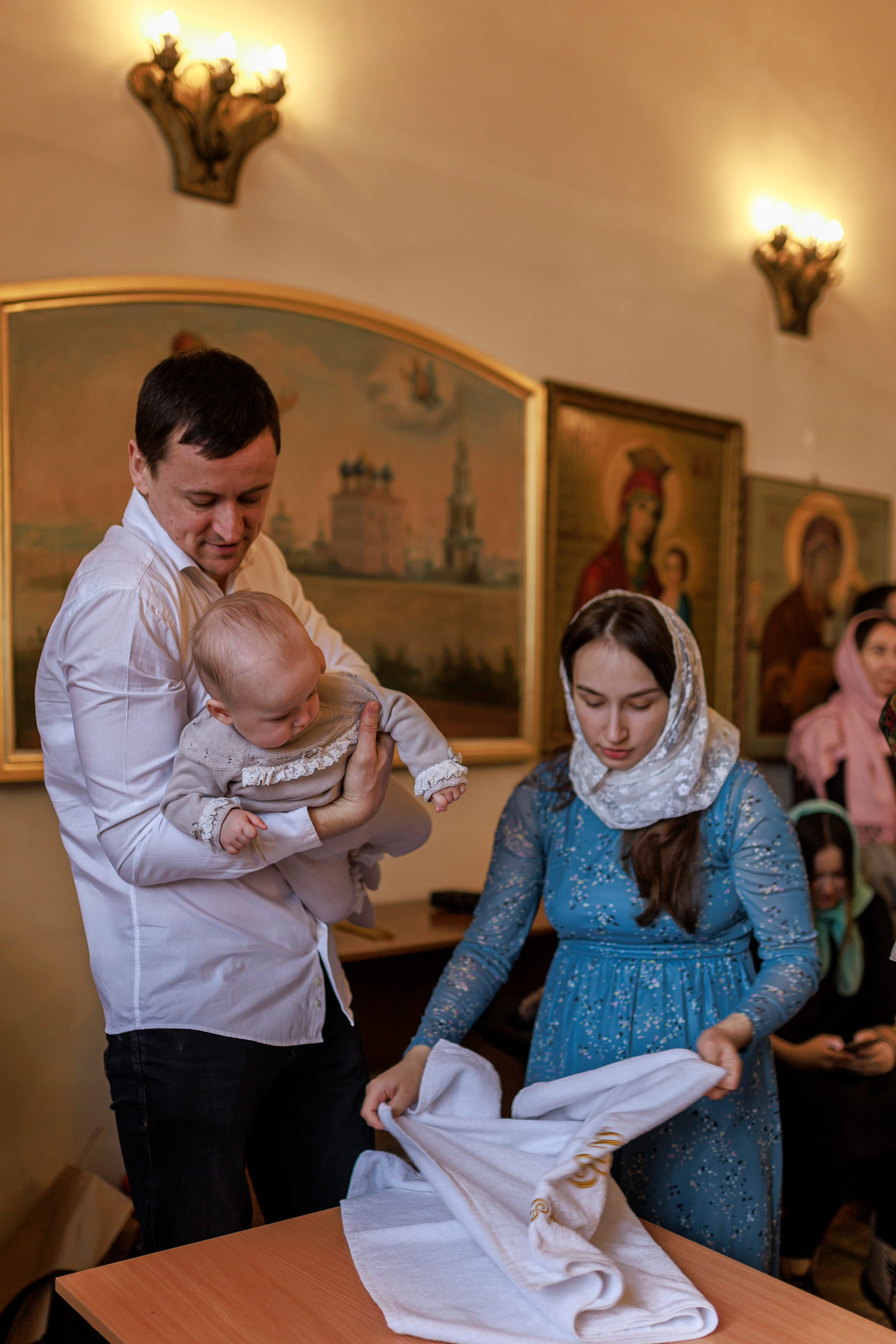 Крещение Евы❤. Семейный и детский фотограф в Рязани Васюгова Мария