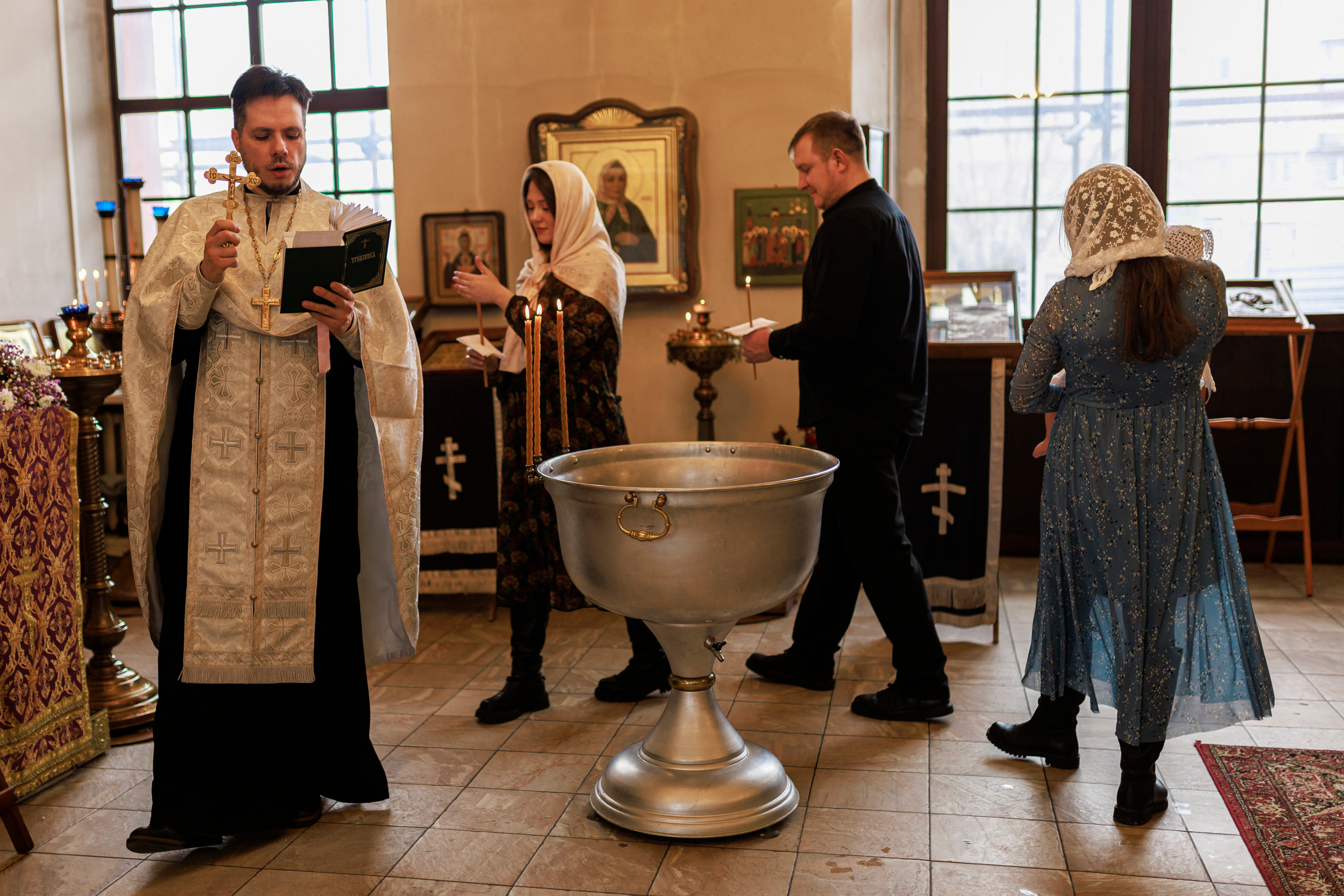 Крещение Евы❤. Семейный и детский фотограф в Рязани Васюгова Мария